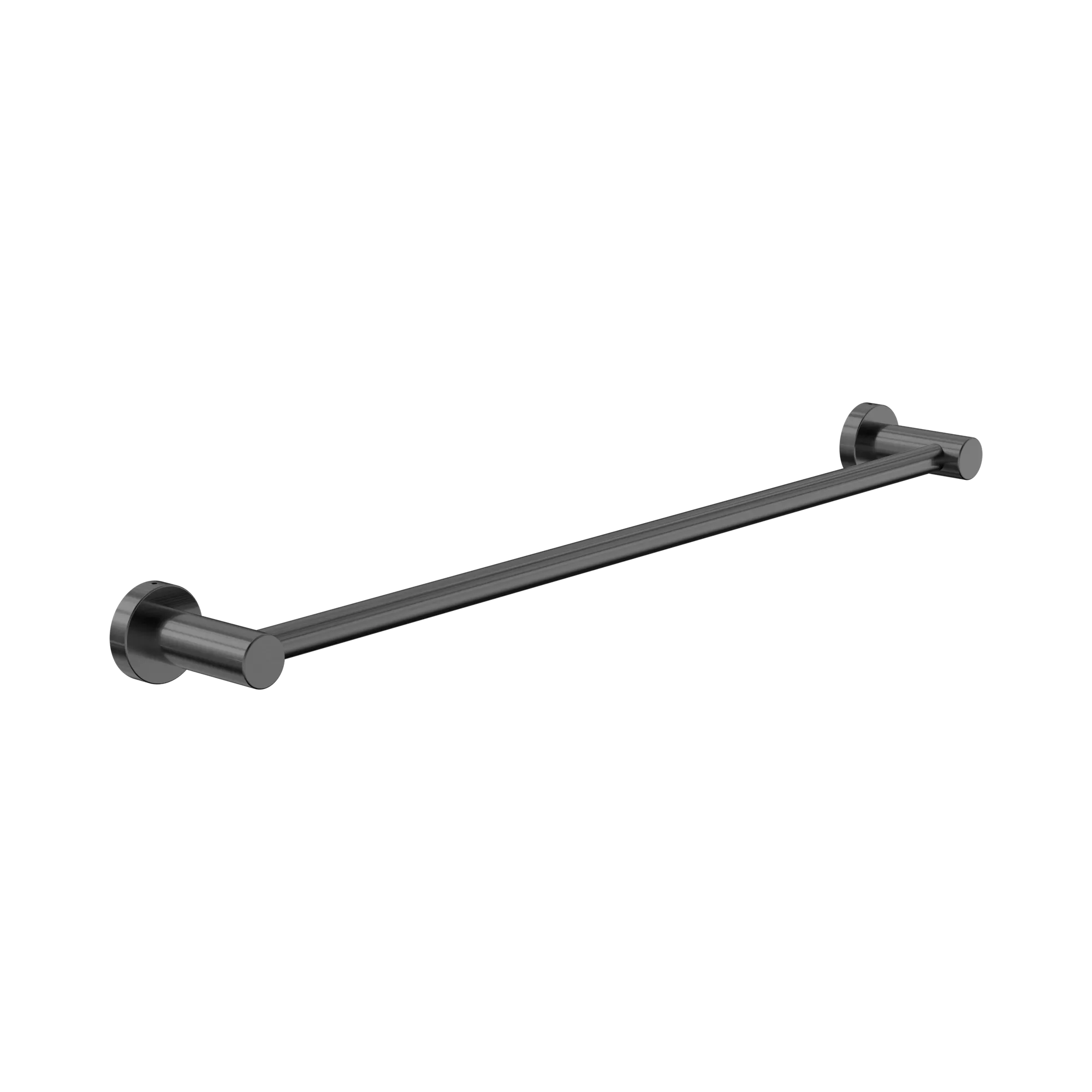NR2024 GM Dolce II Single Towel Rail 600mm Gun Metal image 1