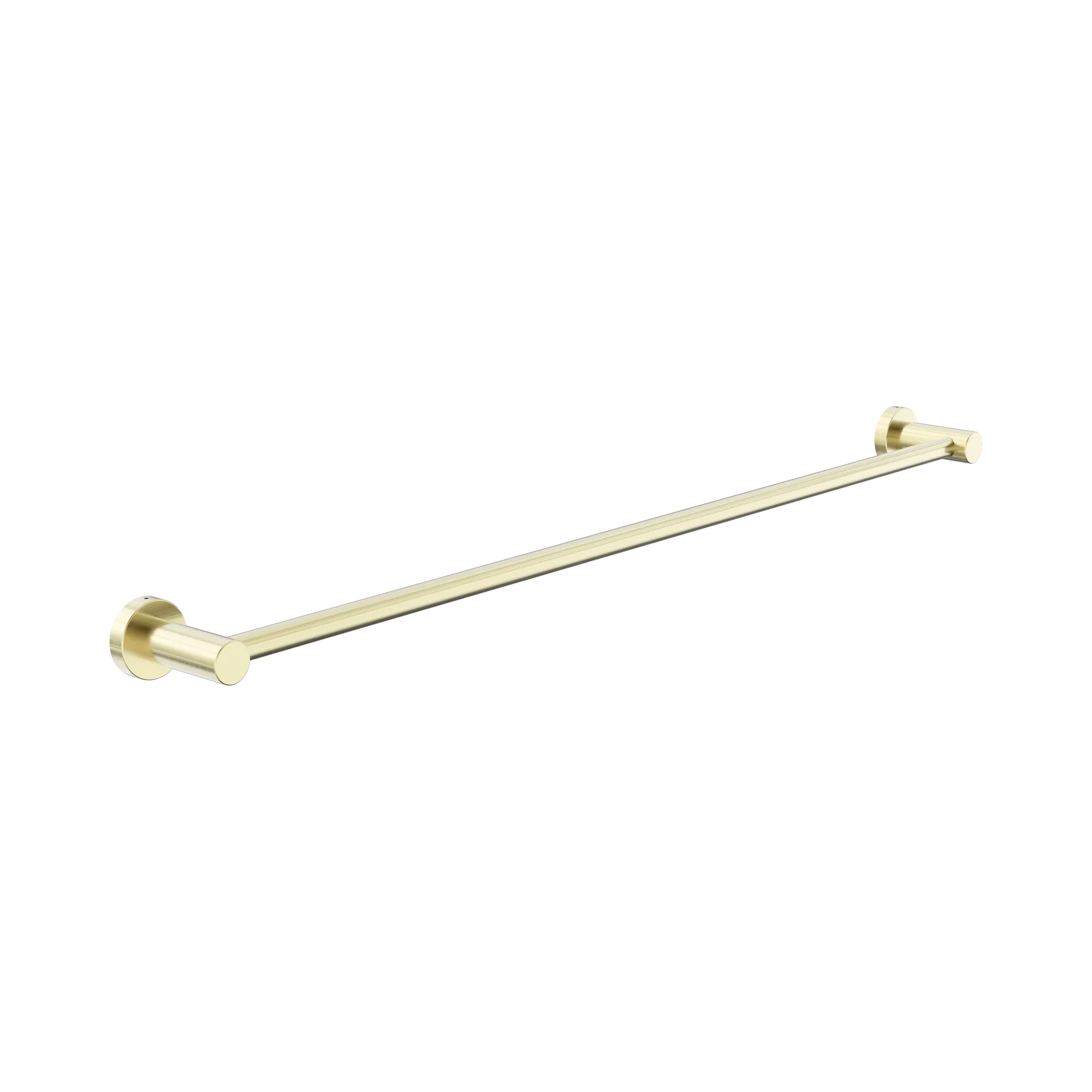 NR2030 BG Dolce II Single Towel Rail 800mm Brushed Gold image 1