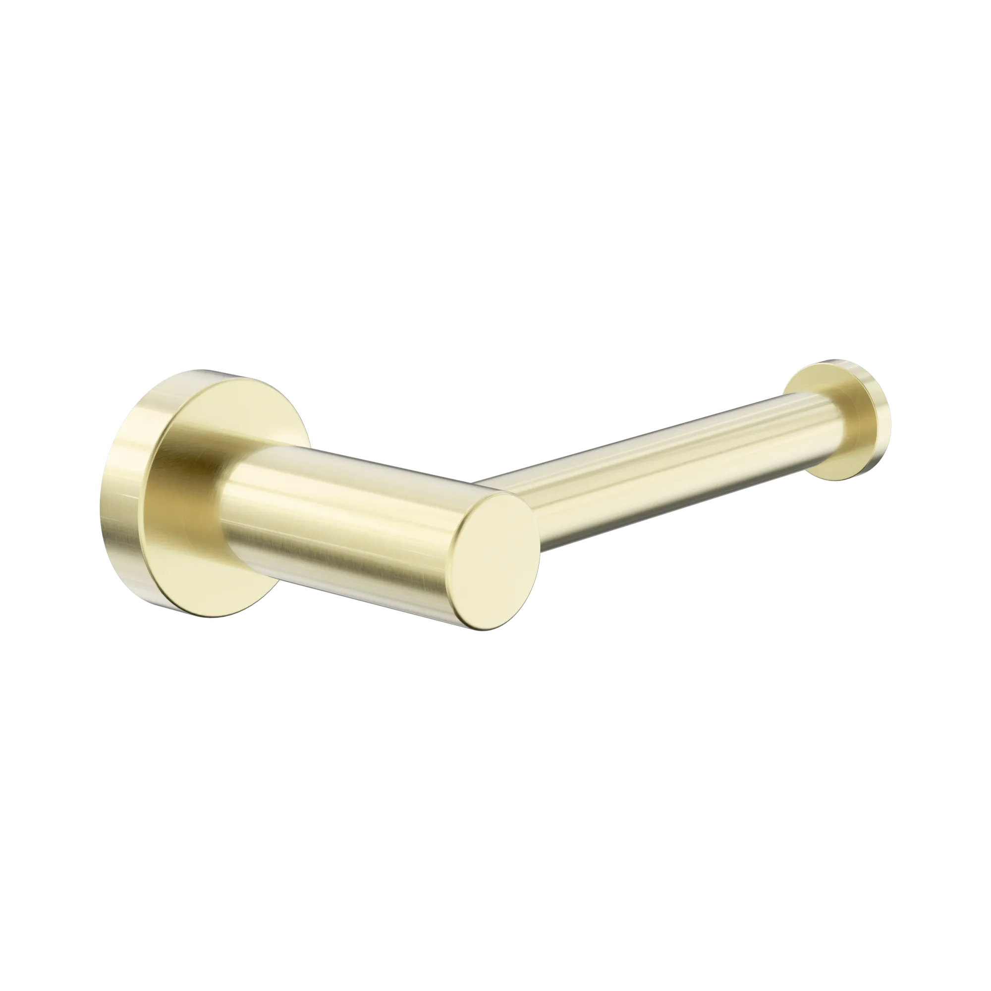 NR2086 BG Dolce II Toilet Roll Holder Brushed Gold image 1