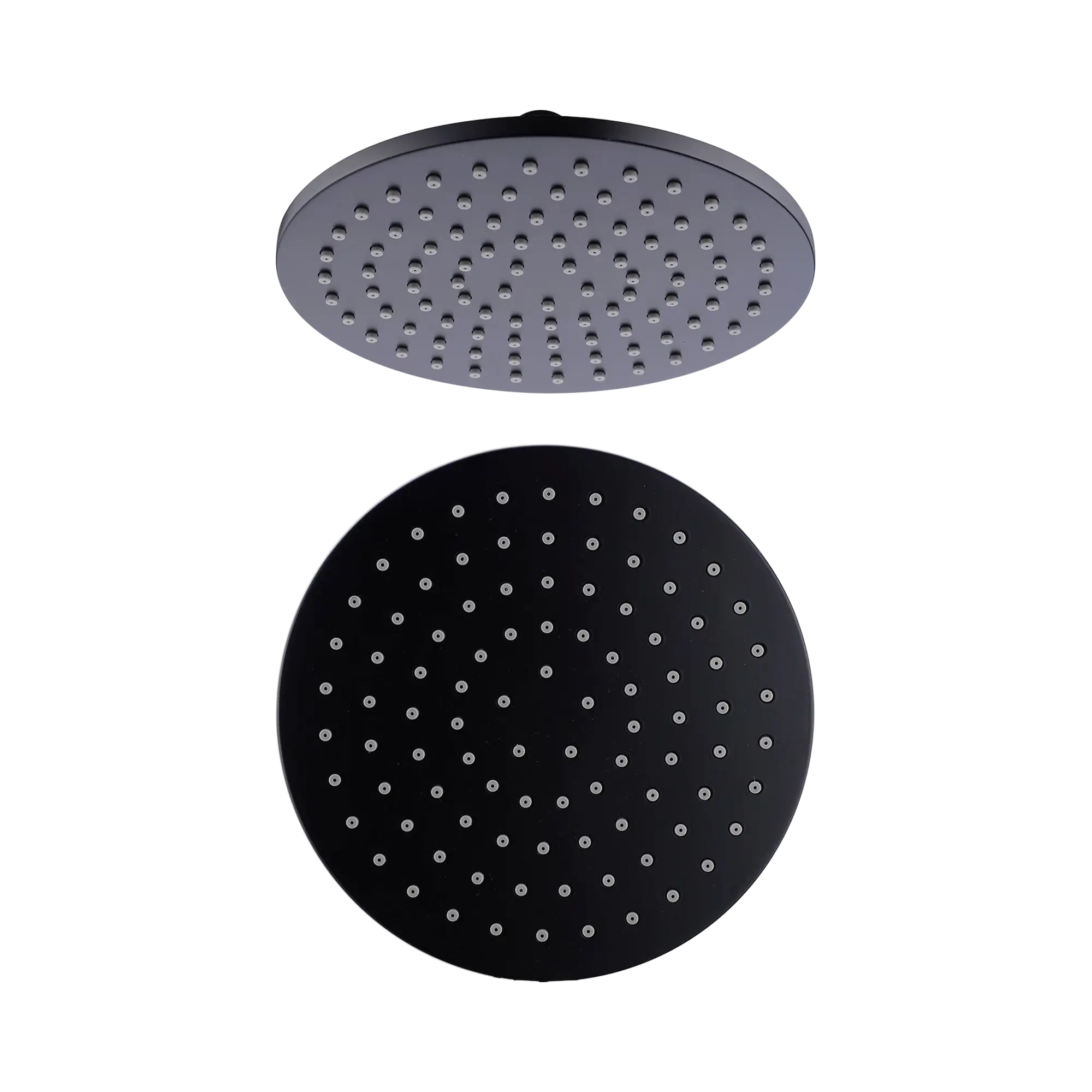 NRROA0802 MB 200mm Round Shower Head Matte Black image 1