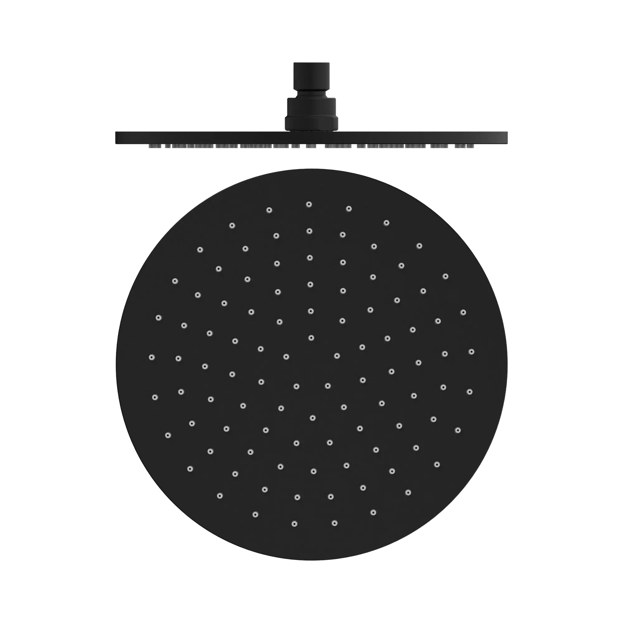 NRROA1001 MB 250mm Round Shower Head Matte Black image 1