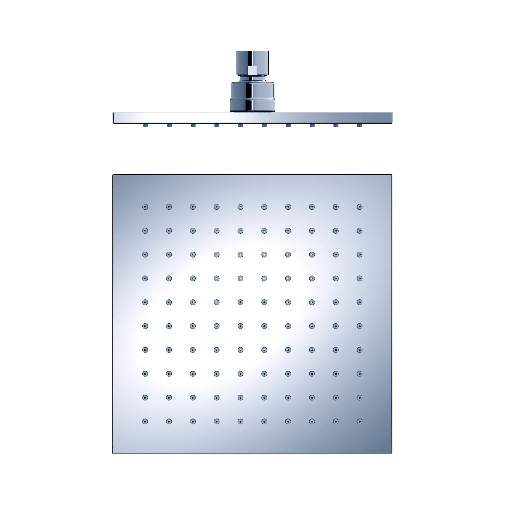 NRROB0803 CH 200mm Square Shower Head Chrome image 1