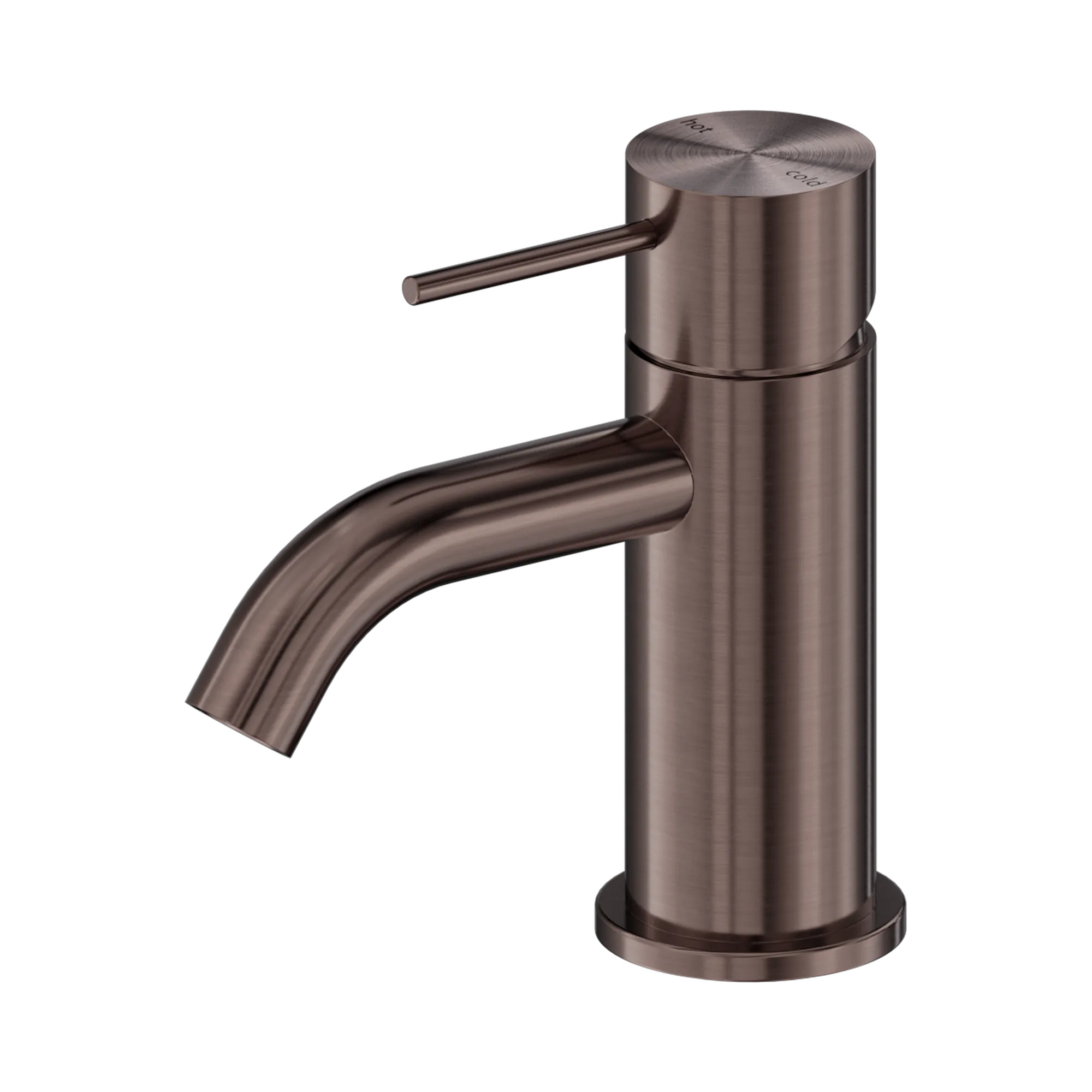 NR221901 FBZ Mecca Mini Basin Mixer Brushed Bronze image 1