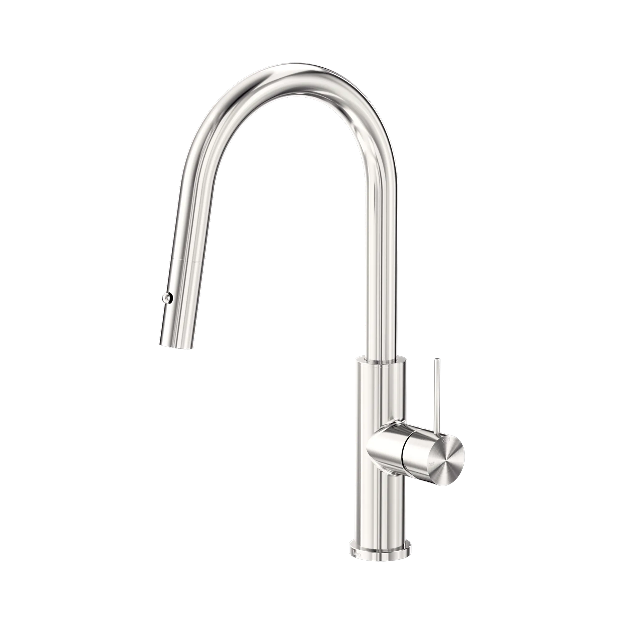 NR221908a BN Mecca Smart Sensor Pull Out Kitchen Mixer Brushed Nickel image 1