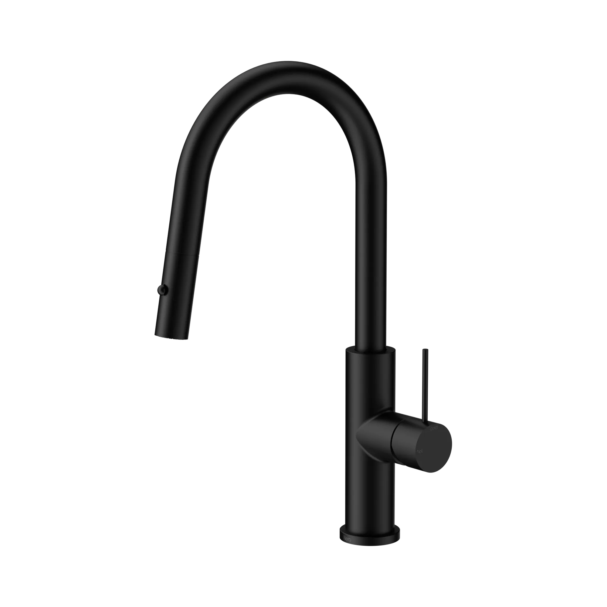 NR221908a MB Mecca Smart Sensor Pull Out Kitchen Mixer Matte Black image 1