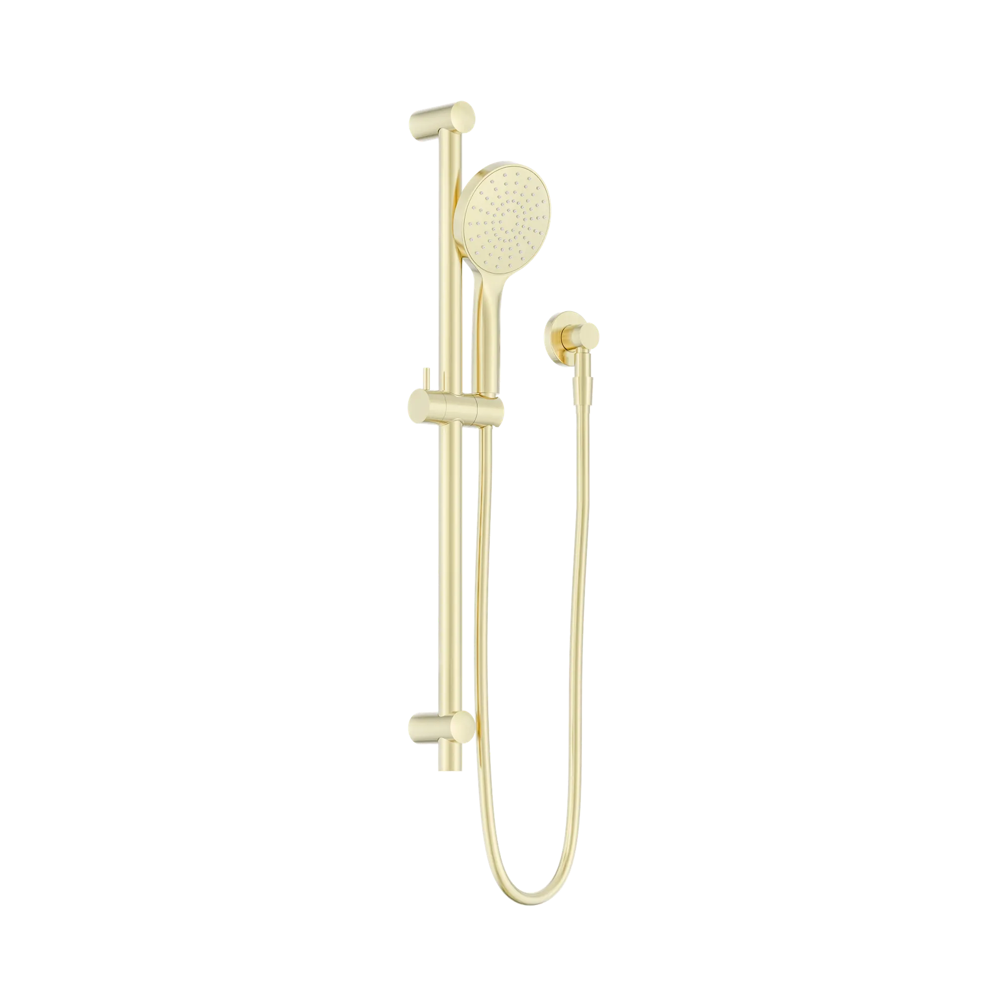 NR322 BG Dolce II Rail Shower Brushed Gold image 1