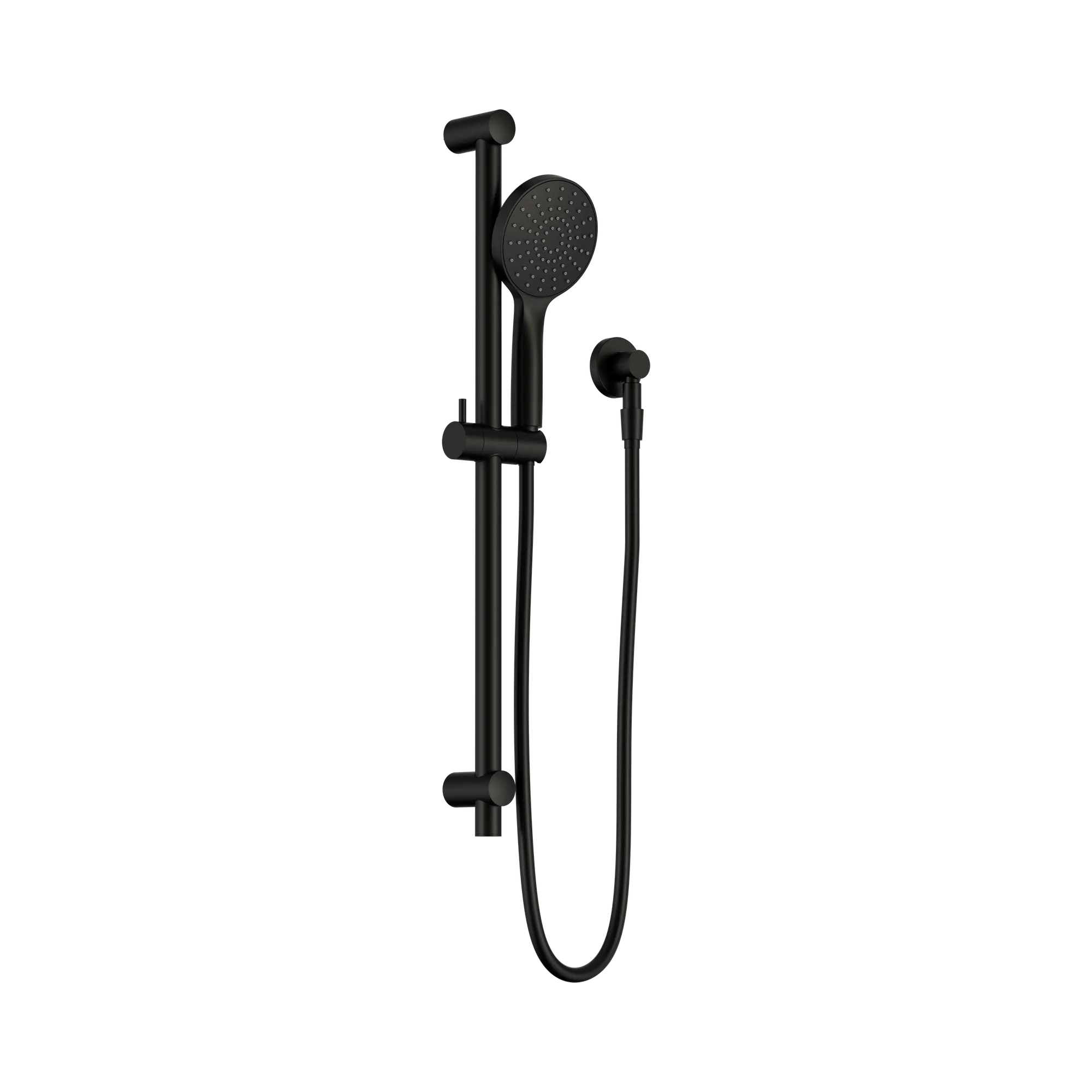 NR322 MB Dolce II Rail Shower Matte Black image 1