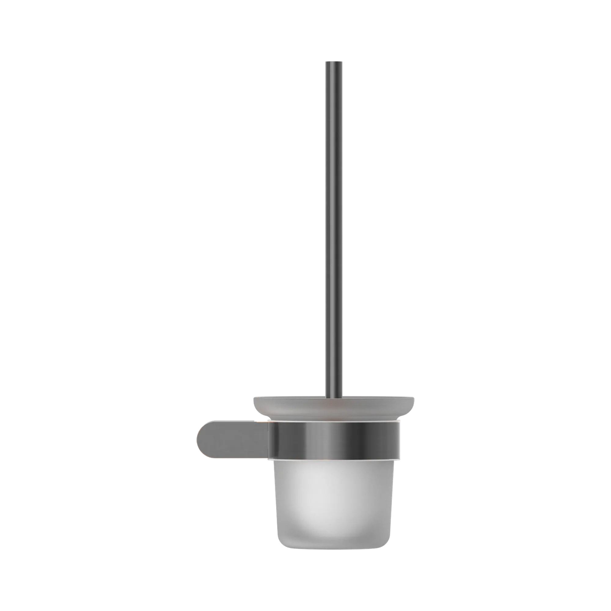 NR9088 GM Bianca Toilet Brush Holder Gun Metal image 2