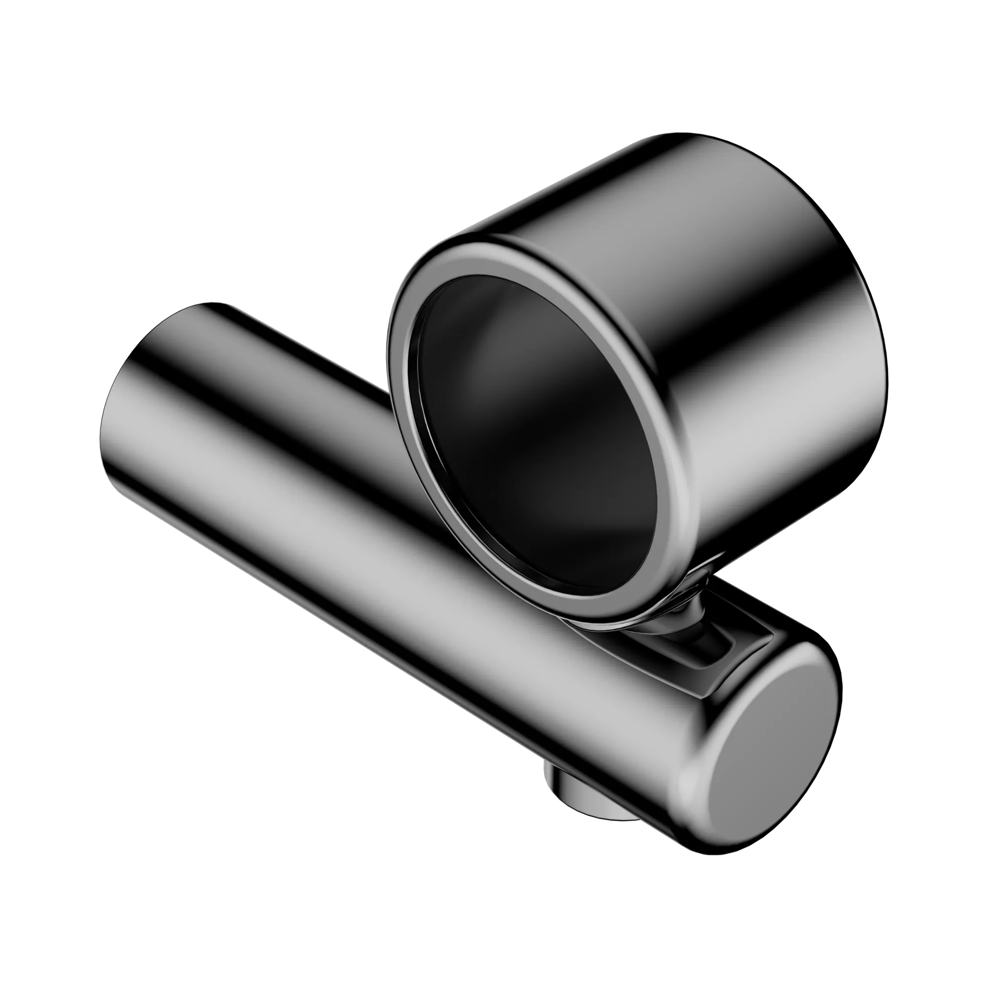 NR5390429 CH Mecca Care Make Your Own 32mm Hand Rail Undermount Mid Bracket Chrome image 1