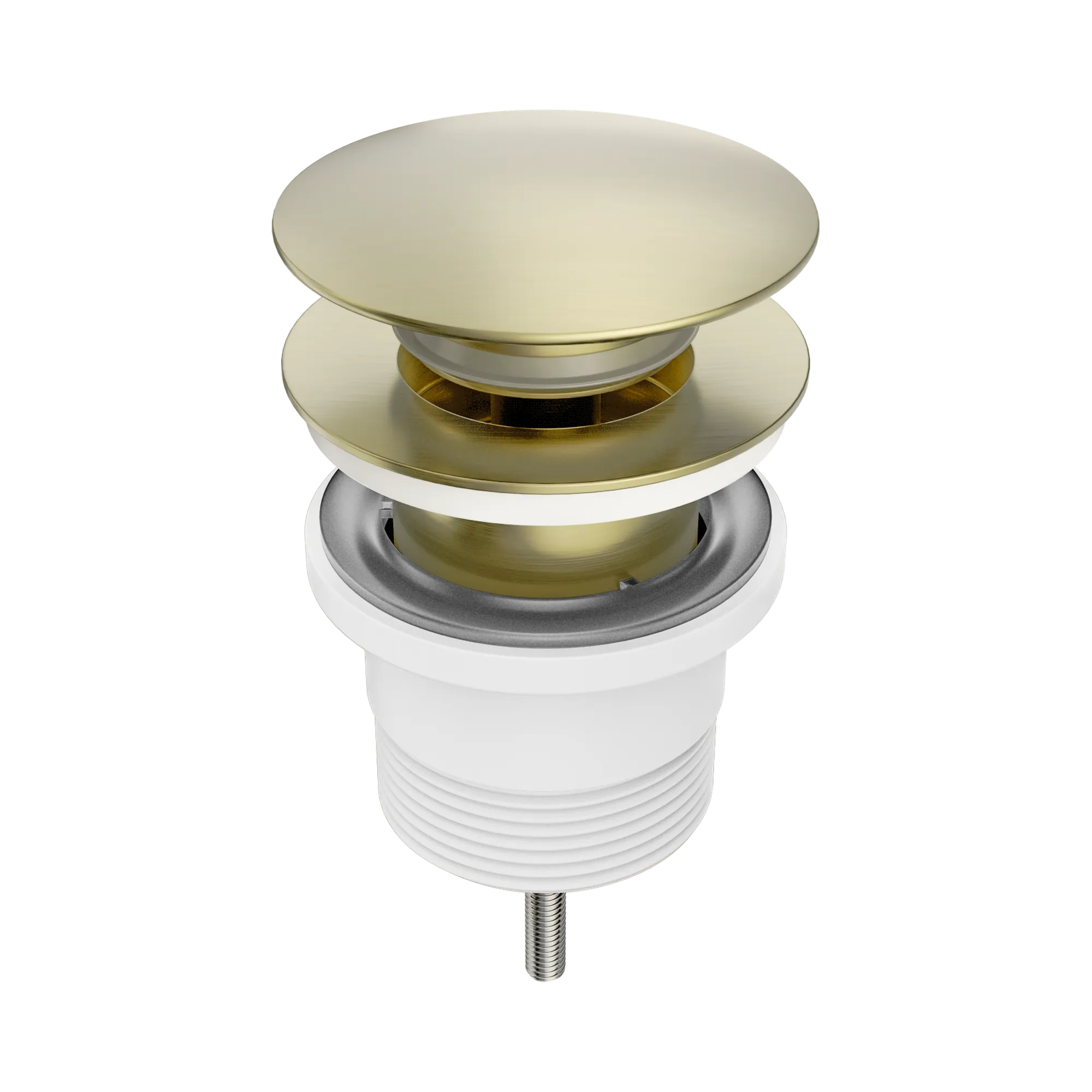 NRA711 BG Project Pop Up Waste Brushed Gold image 1