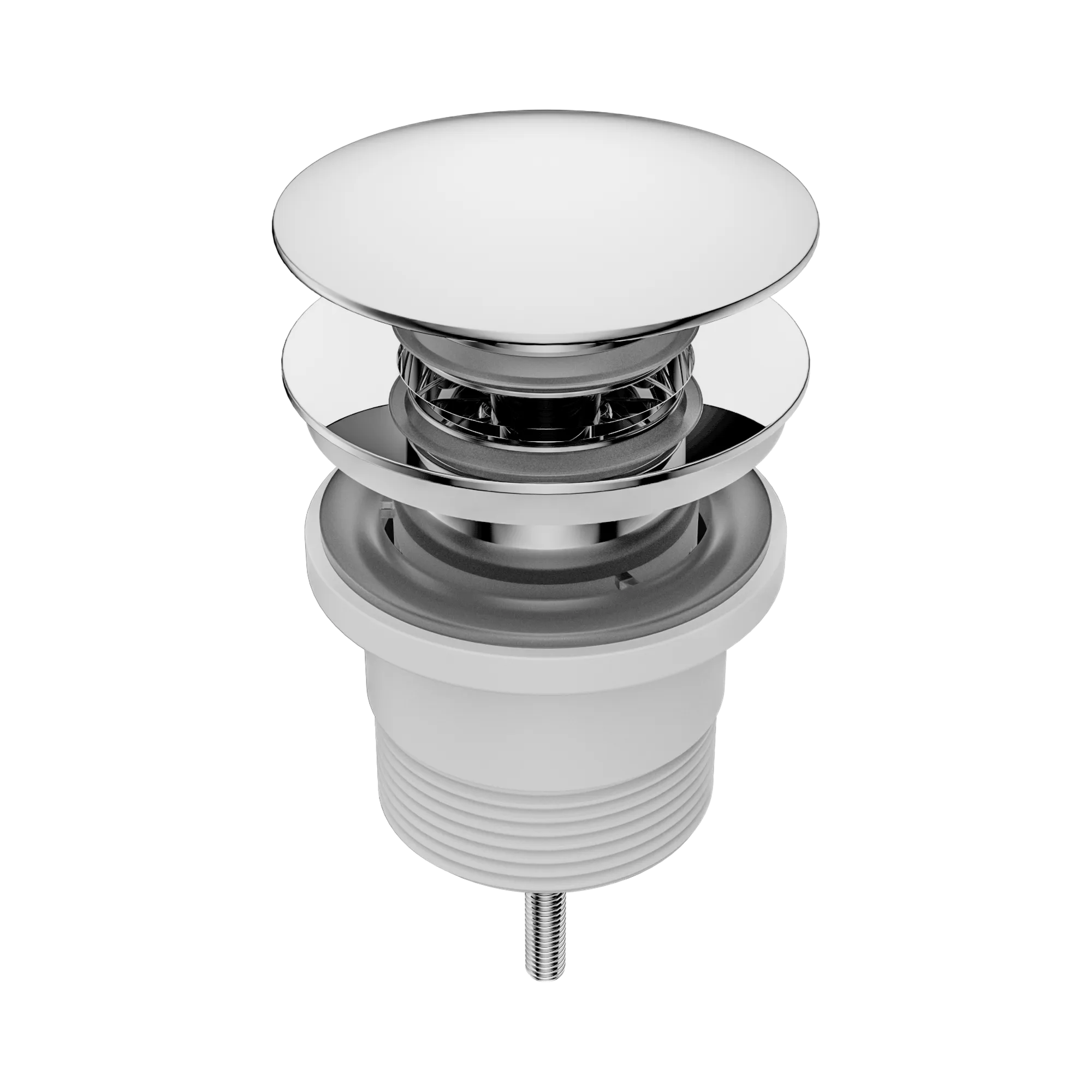 NRA711 CH Project Pop Up Waste Chrome image 1