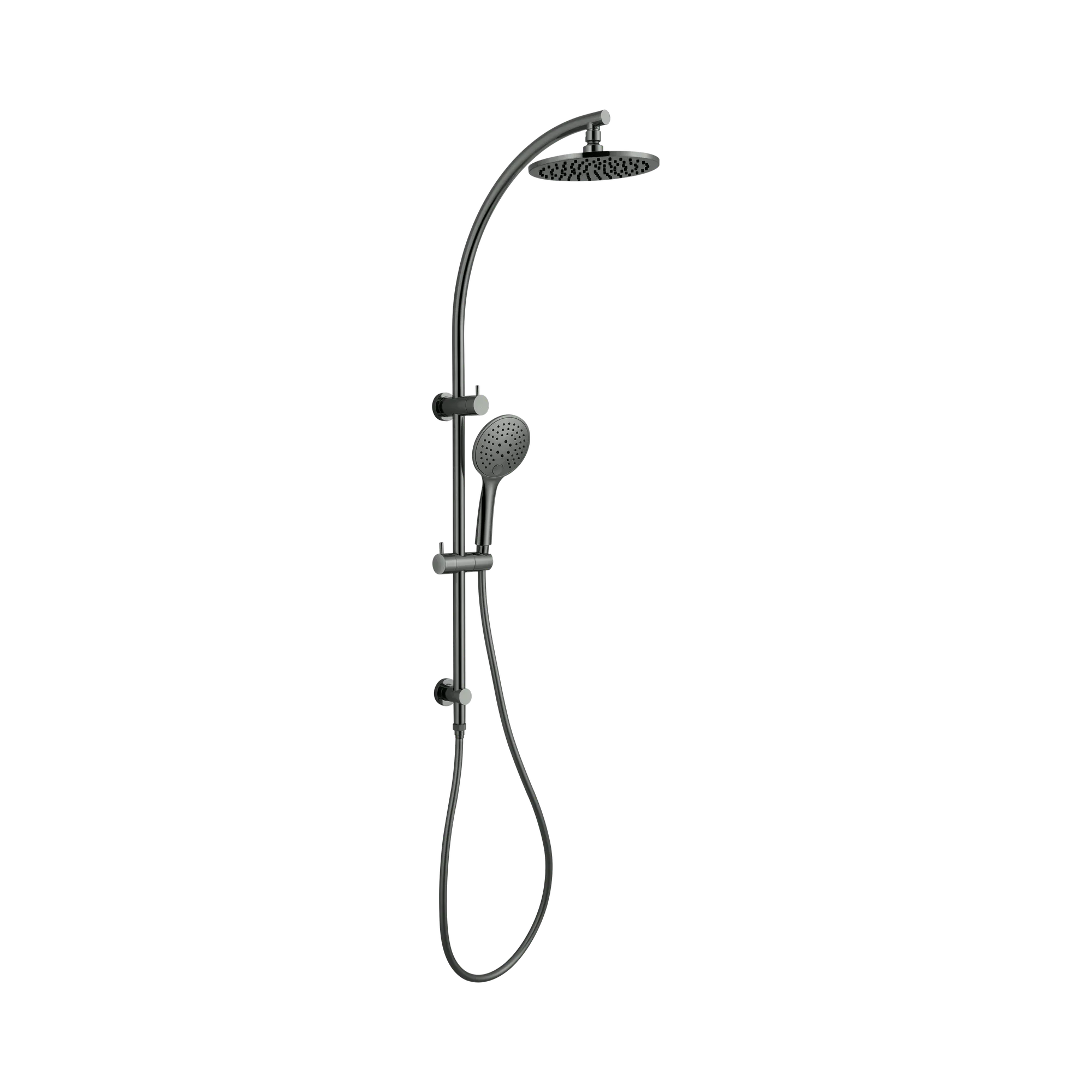 NR280705e GM Dolce Twin Shower Gun Metal image 1