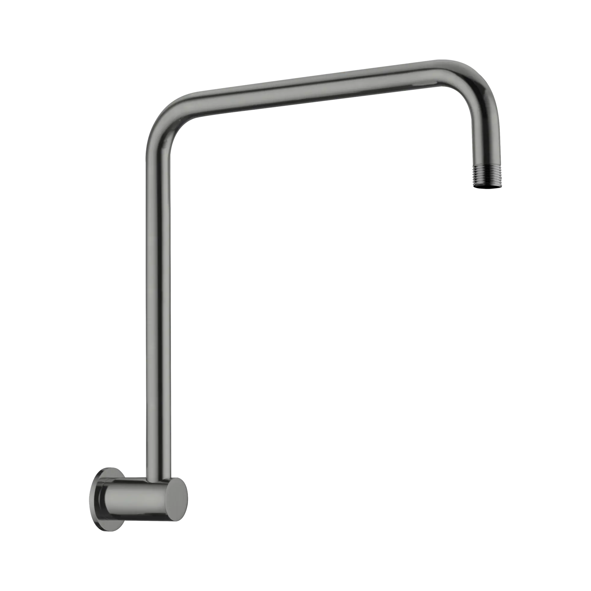 NR506 GM Round Swivel Shower Arm Gun Metal image 1