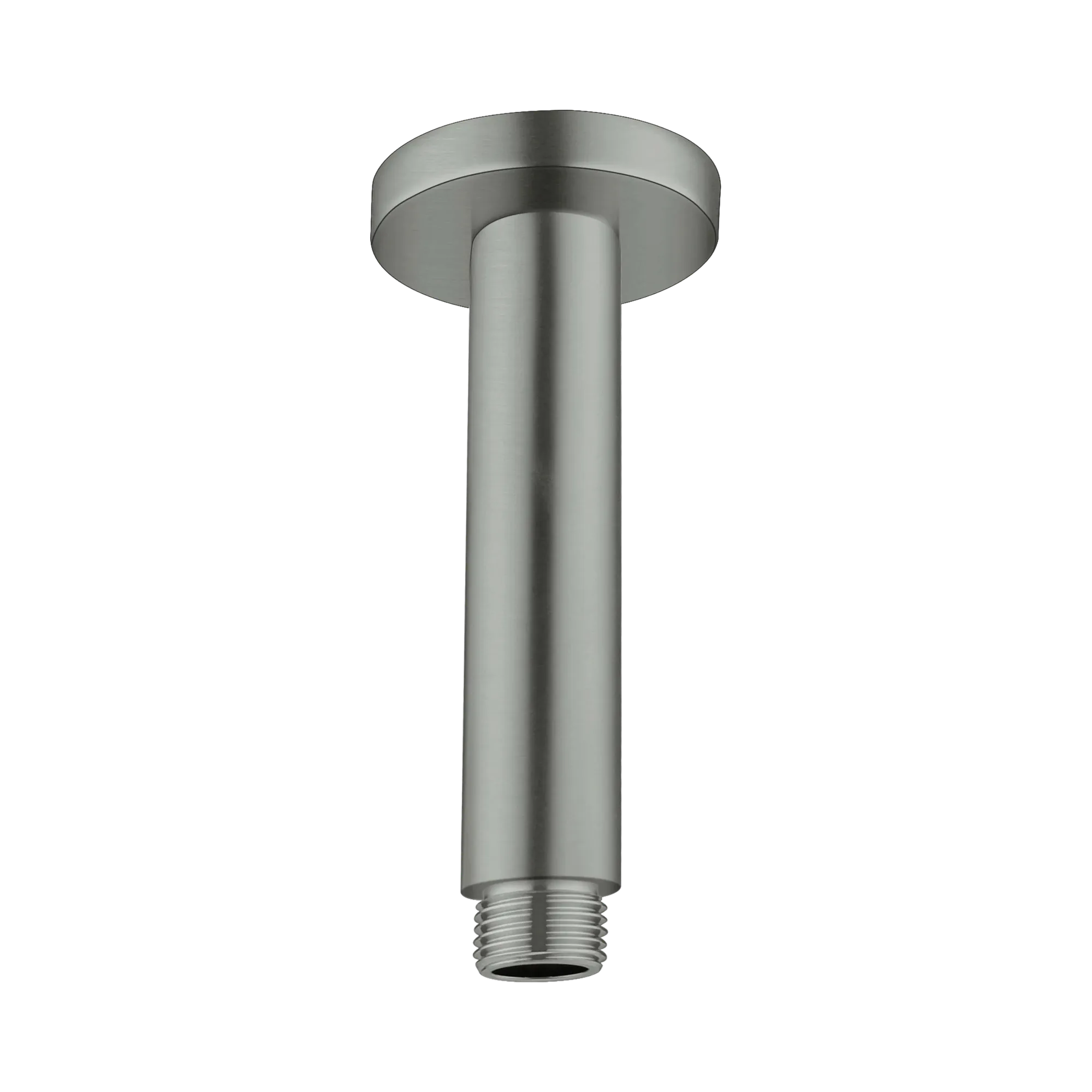 NR503100 GM Round Ceiling Arm 100mm Length Gun Metal image 1