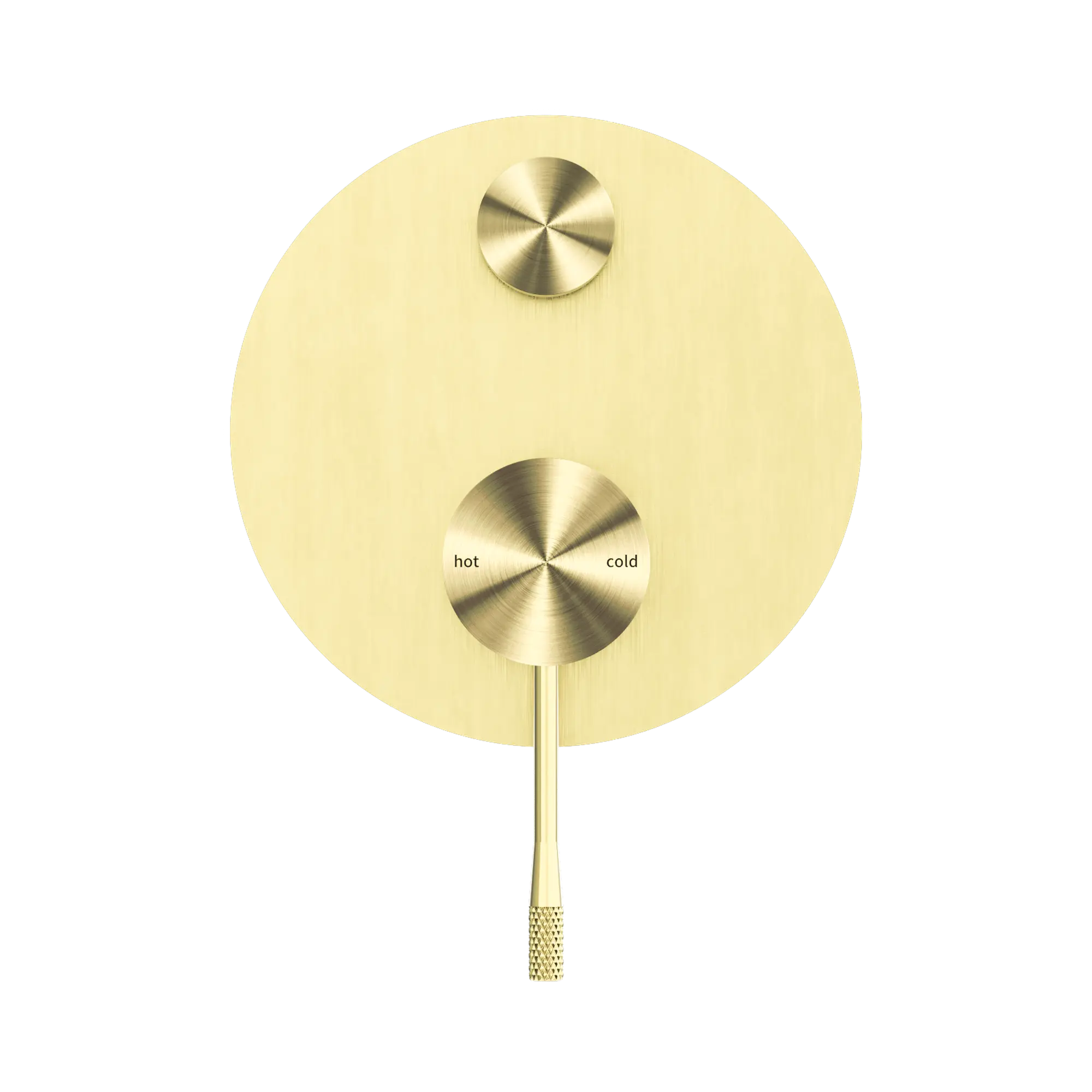 NR251909a BG Opal Shower Mixer With Divertor Brushed Gold image 2