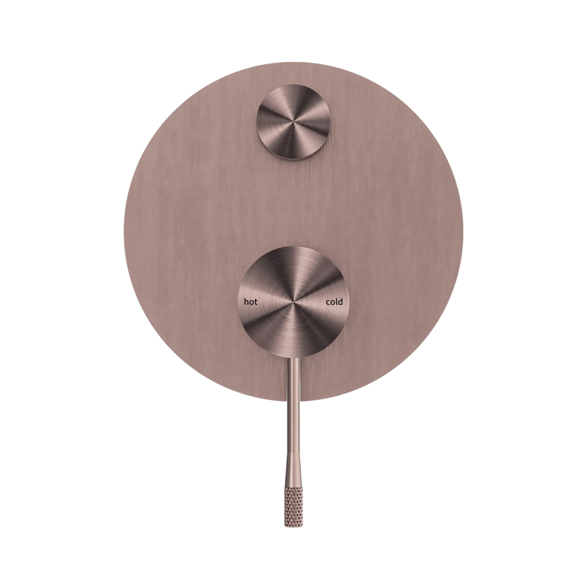 NR251909a BZ Opal Shower Mixer With Divertor Brushed Bronze image 2