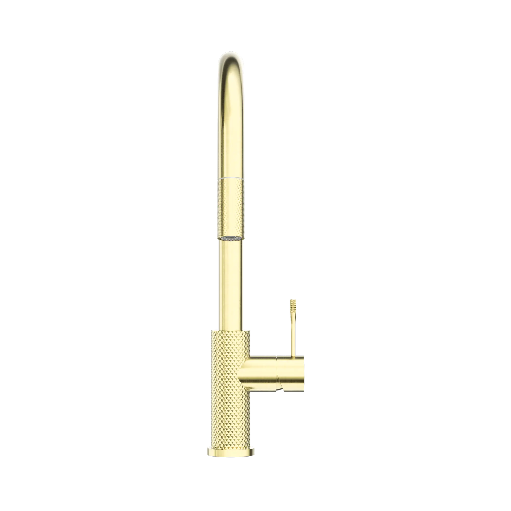 NR251908 BG Opal Pull Out Sink Mixer With Vegie Spray Function Brushed Gold image 2
