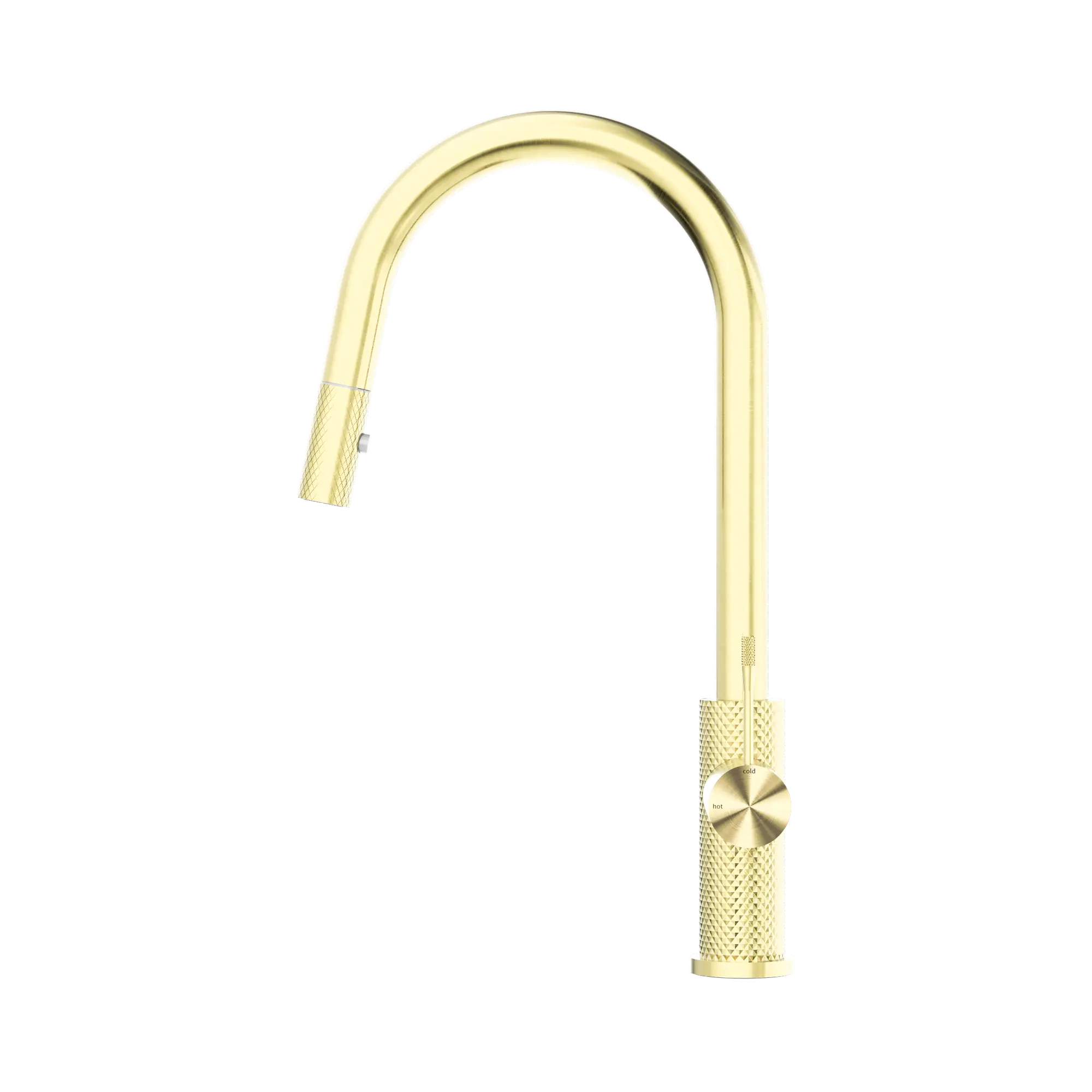 NR251908 BG Opal Pull Out Sink Mixer With Vegie Spray Function Brushed Gold image 3