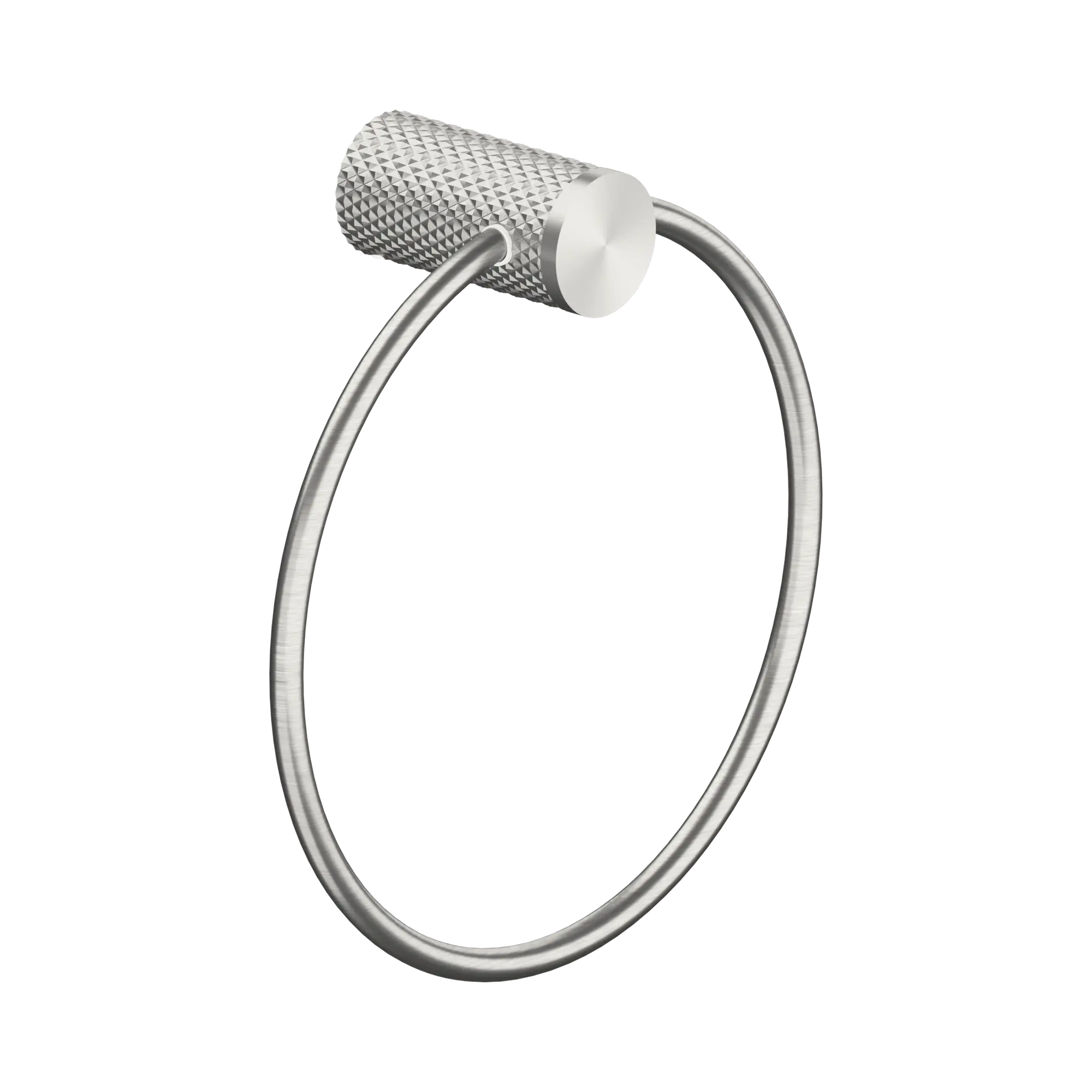 NR2580a BN Opal Towel Ring Brushed Nickel image 1