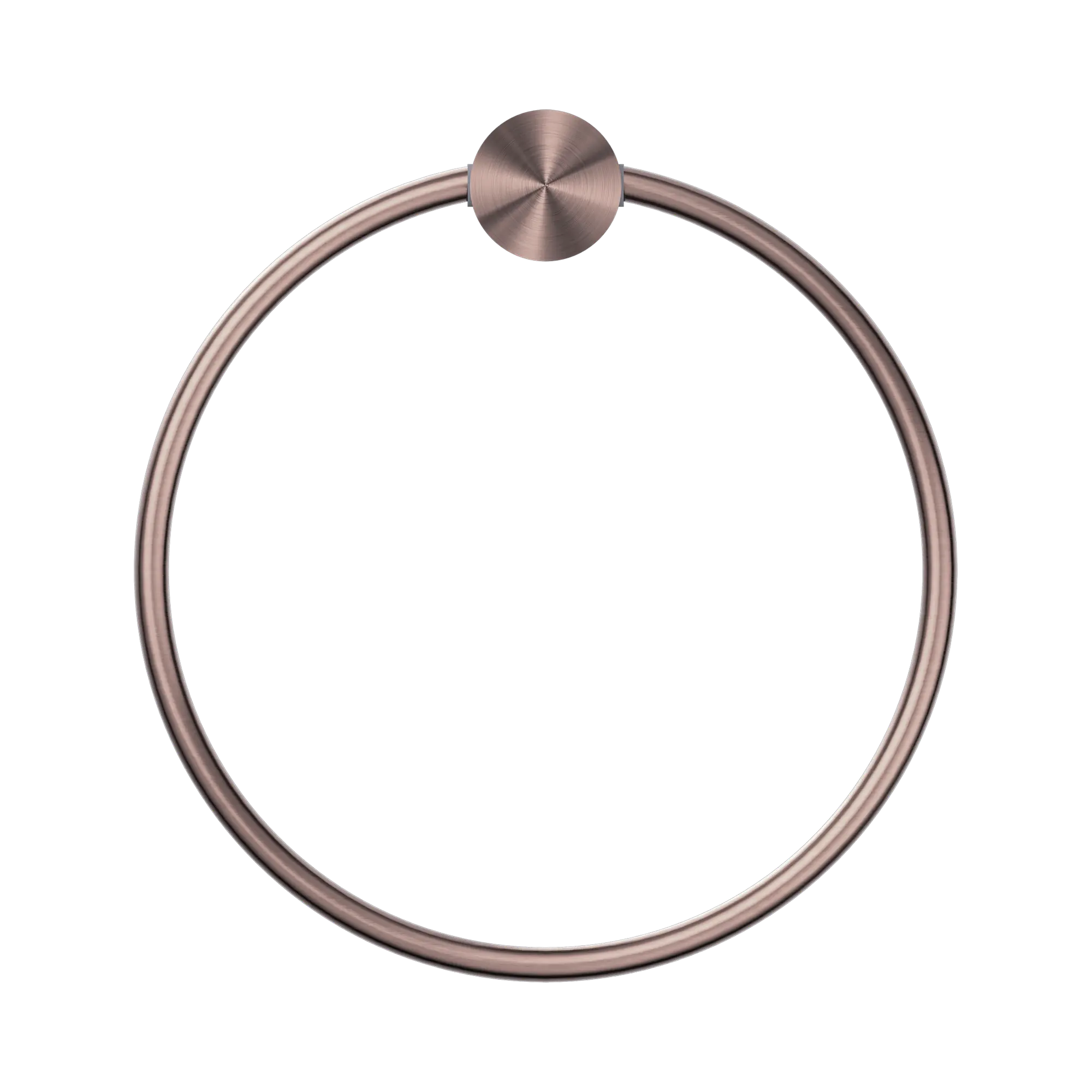 NR2580a BZ Opal Towel Ring Brushed Bronze image 2