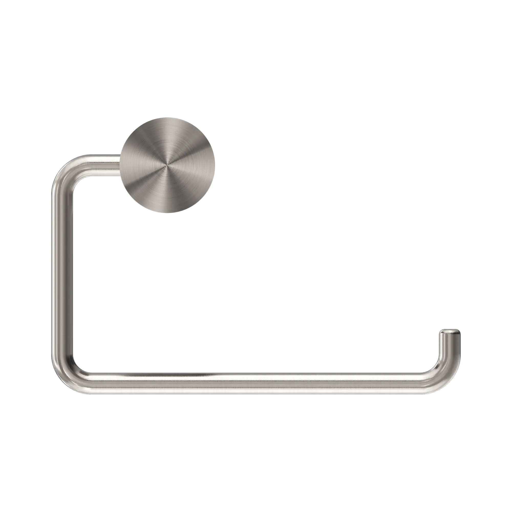 NR2586 BN Opal Toilet Roll Holder Brushed Nickel image 2