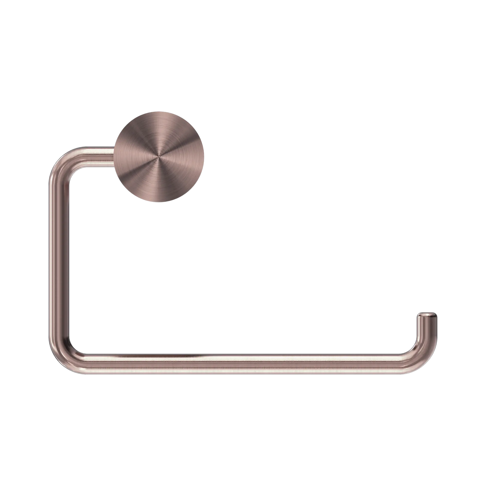 NR2586 BZ Opal Toilet Roll Holder Brushed Bronze image 2