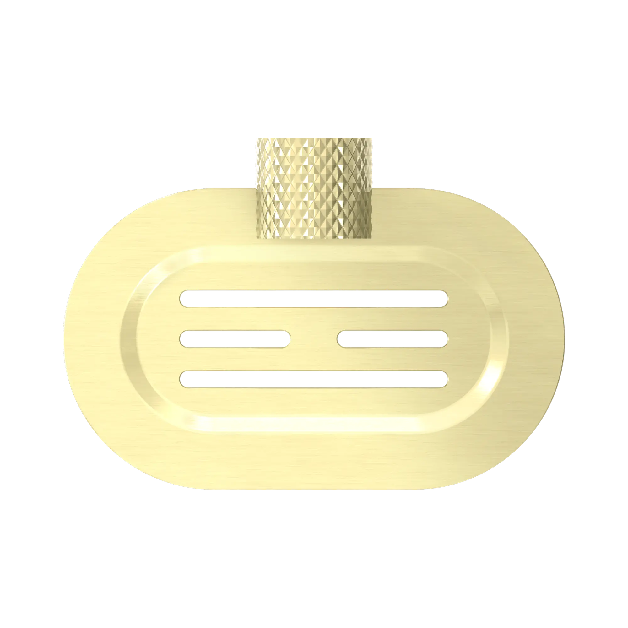 NR2581 BG Opal Soap Dish Holder Brushed Gold image 2