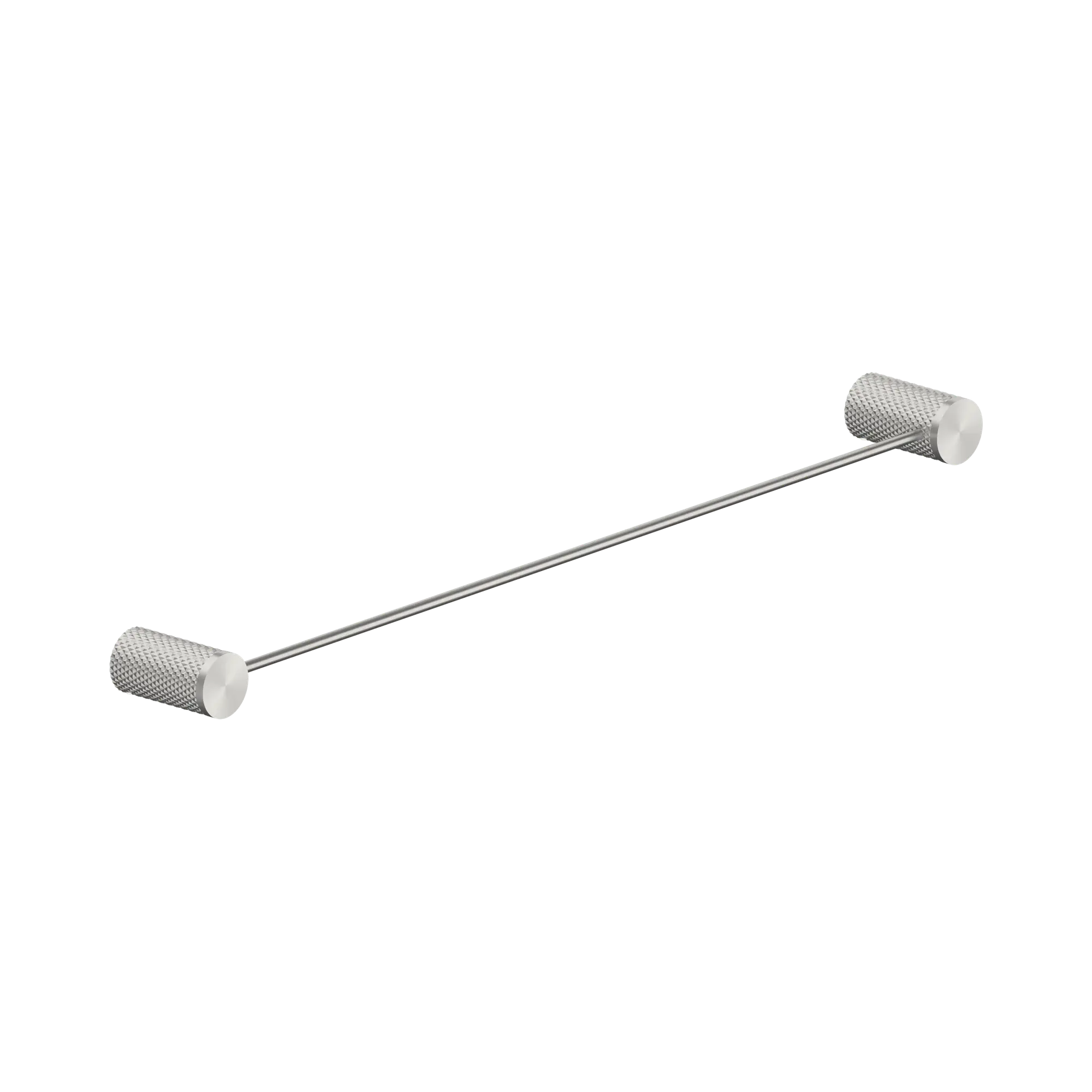 NR2524 BN Opal Single Towel Rail 600mm Brushed Nickel image 1