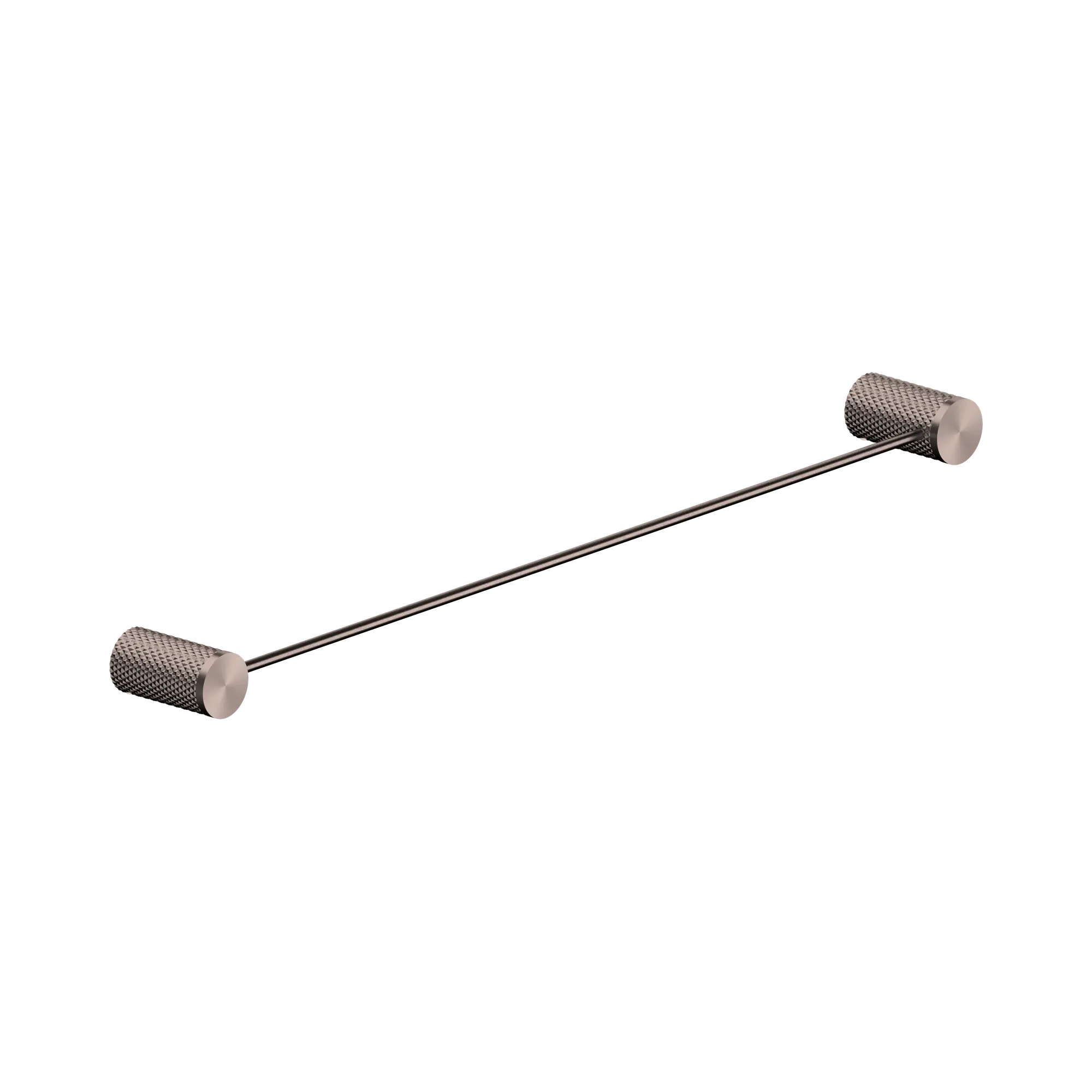 NR2524 BZ Opal Single Towel Rail 600mm Brushed Bronze image 1