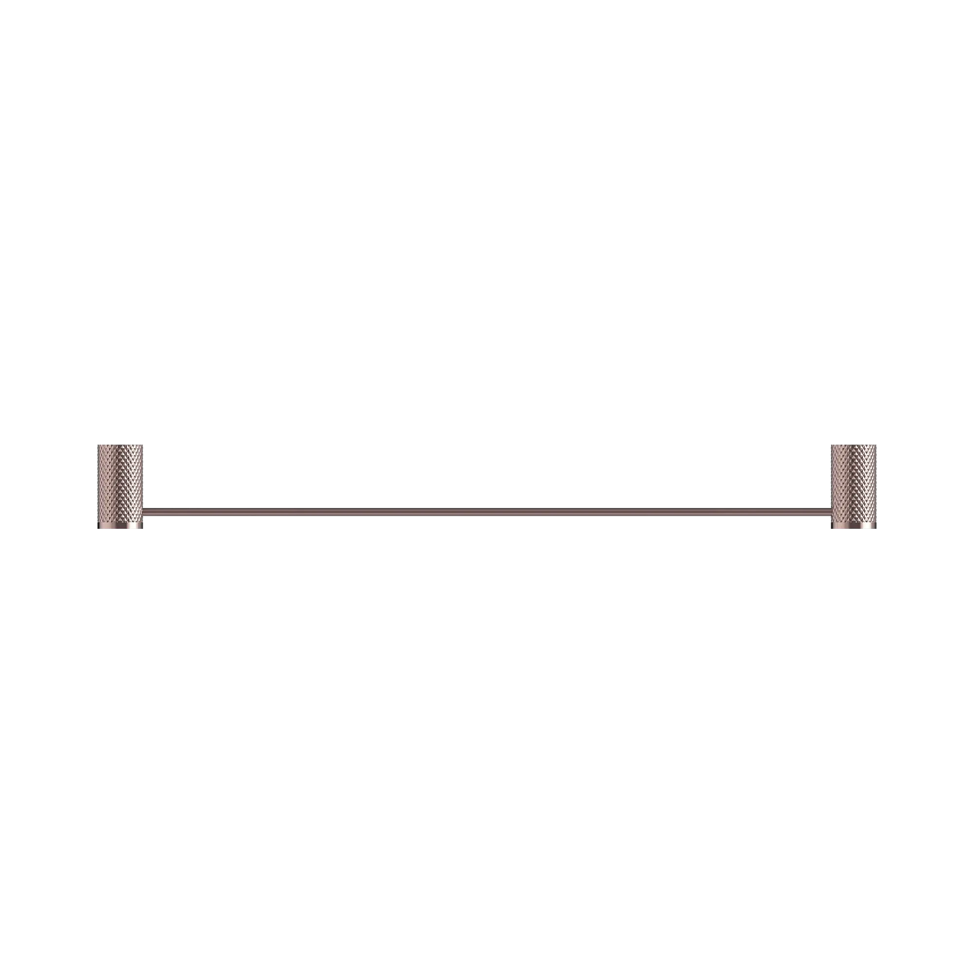 NR2524 BZ Opal Single Towel Rail 600mm Brushed Bronze image 2