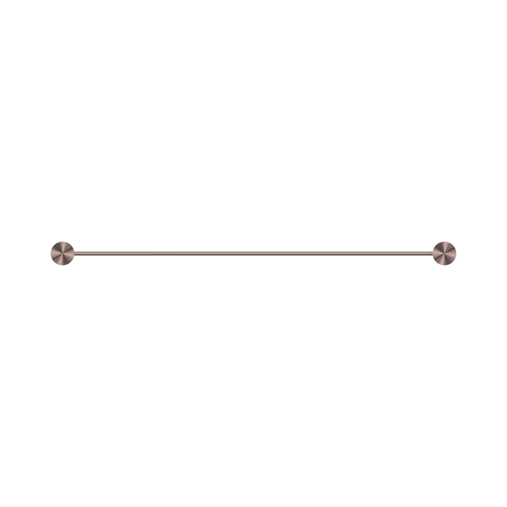 NR2524 BZ Opal Single Towel Rail 600mm Brushed Bronze image 3