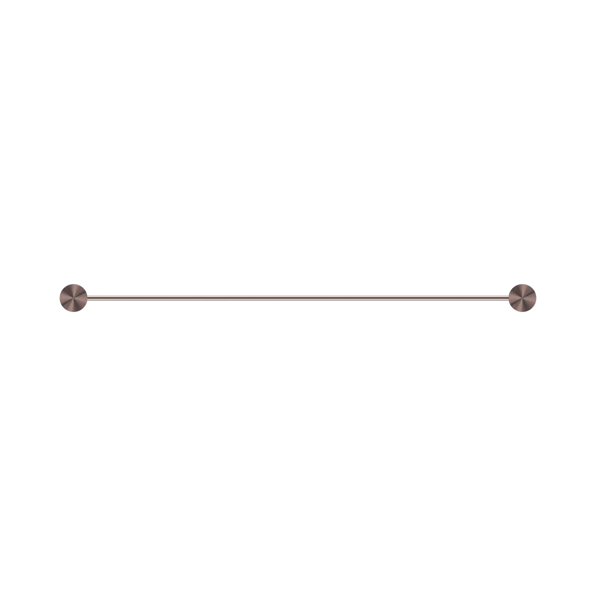 NR2524d BZ Opal Double Towel Rail 600mm Brushed Bronze image 3