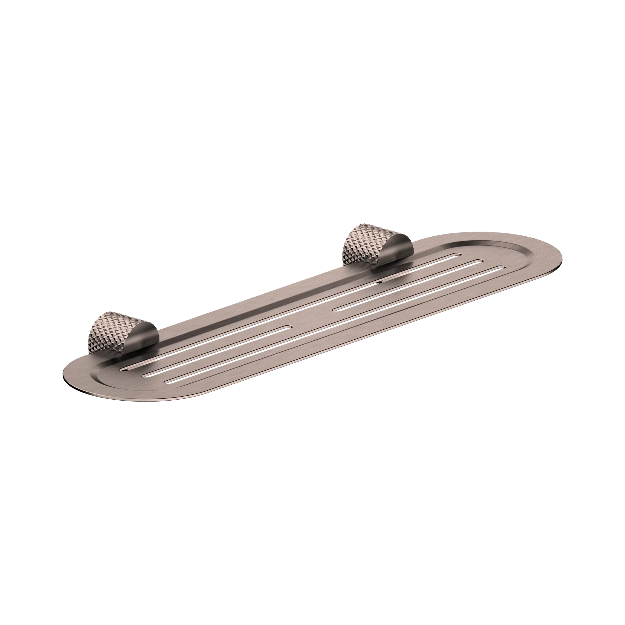 NR2587a BZ Opal Metal Shower Shelf Brushed Bronze image 1