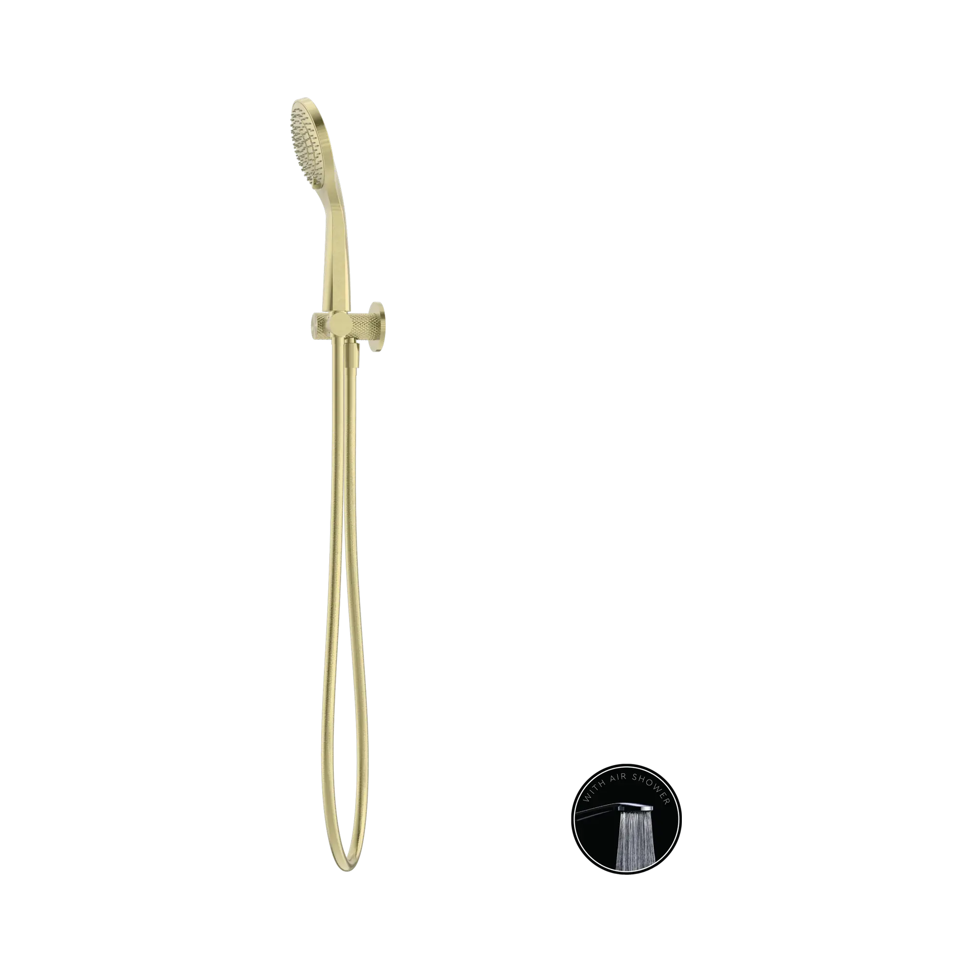 NR251905 BG Opal Shower On Bracket With Air Shower Brushed Gold image 3