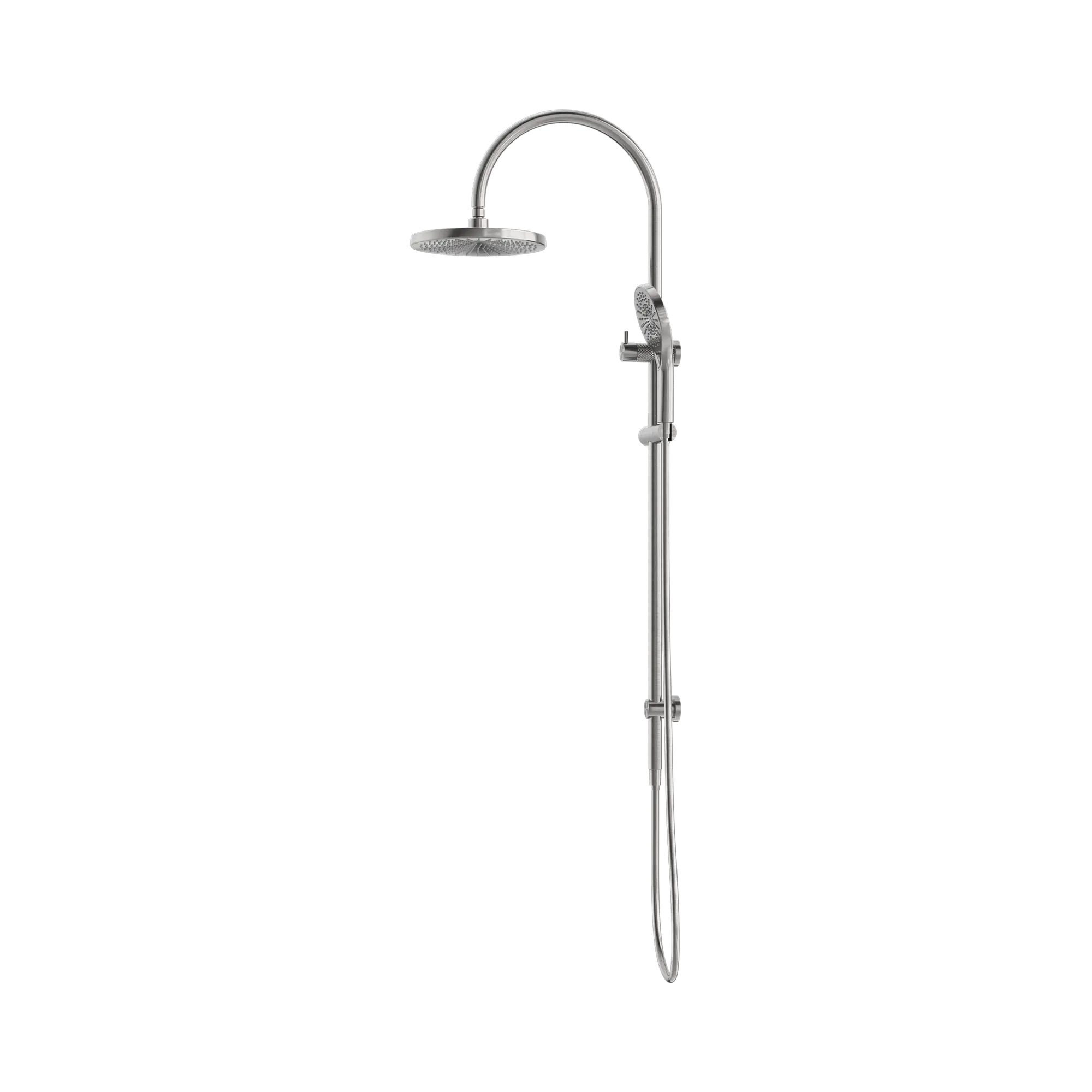 NR251905e BN Opal Twin Shower Brushed Nickel image 3