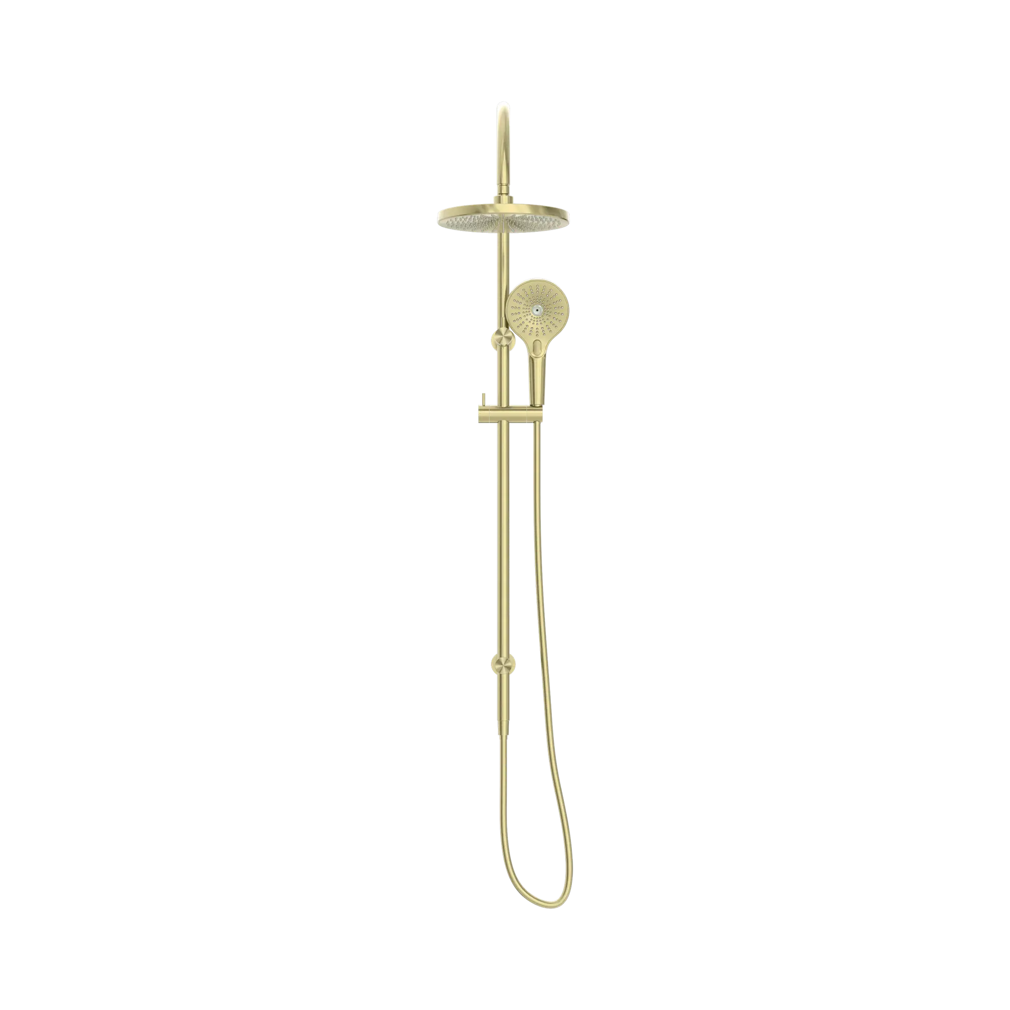NR251905e BG Opal Twin Shower Brushed Gold image 2