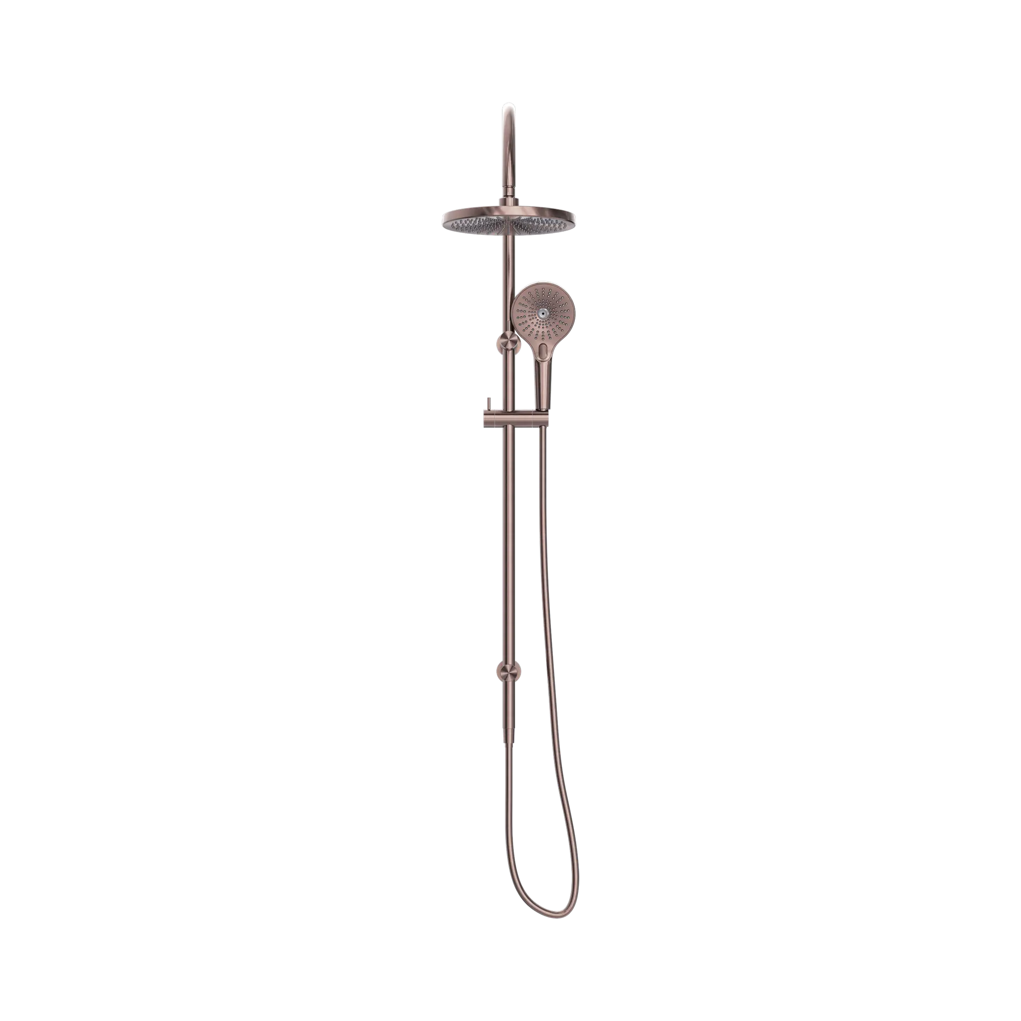 NR251905e BZ Opal Twin Shower Brushed Bronze image 2