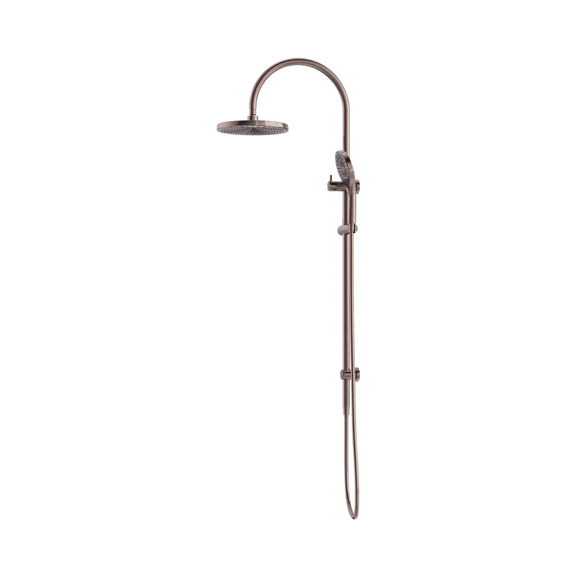 NR251905e BZ Opal Twin Shower Brushed Bronze image 3