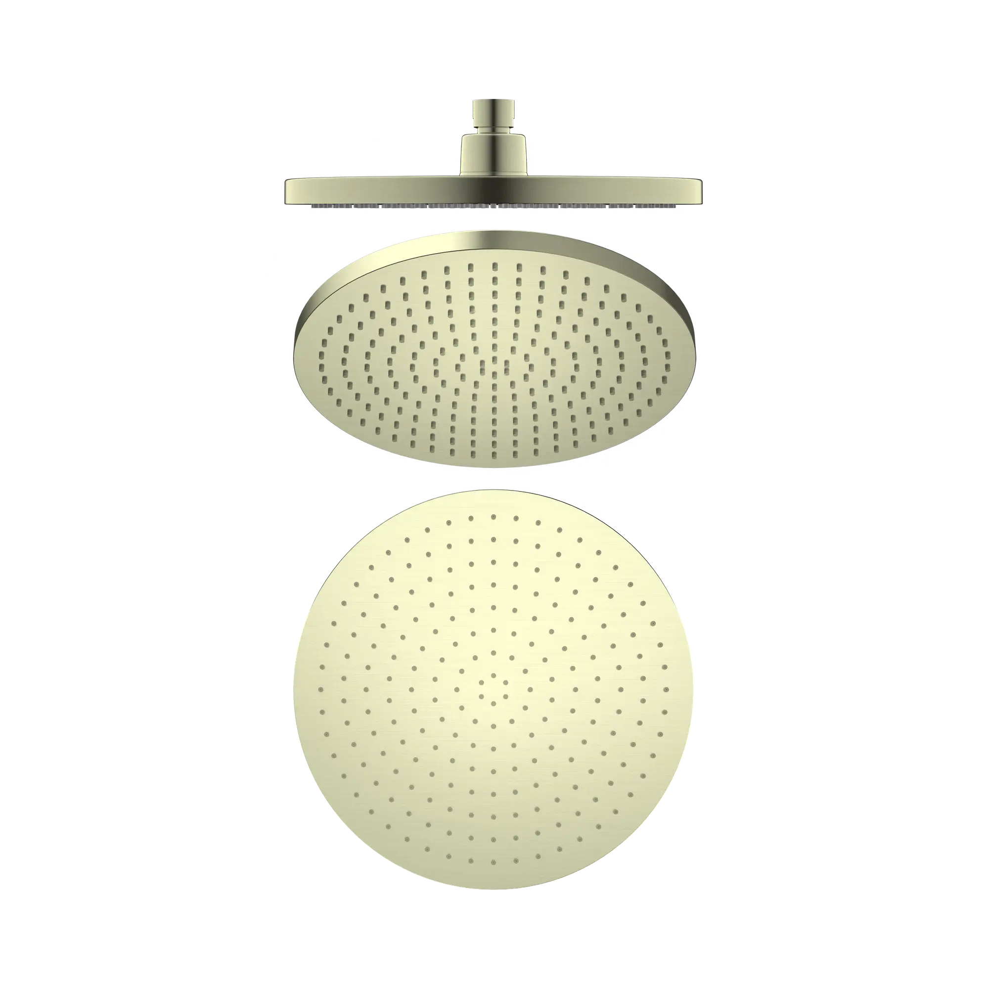 NR508076 BG 230mm Air Shower Head Brushed Gold image 1