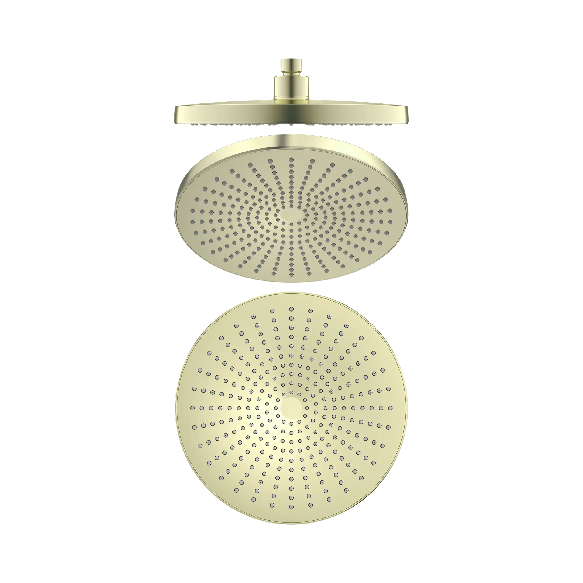 NR508079 BG Opal 250mm Shower Head Brushed Gold image 1