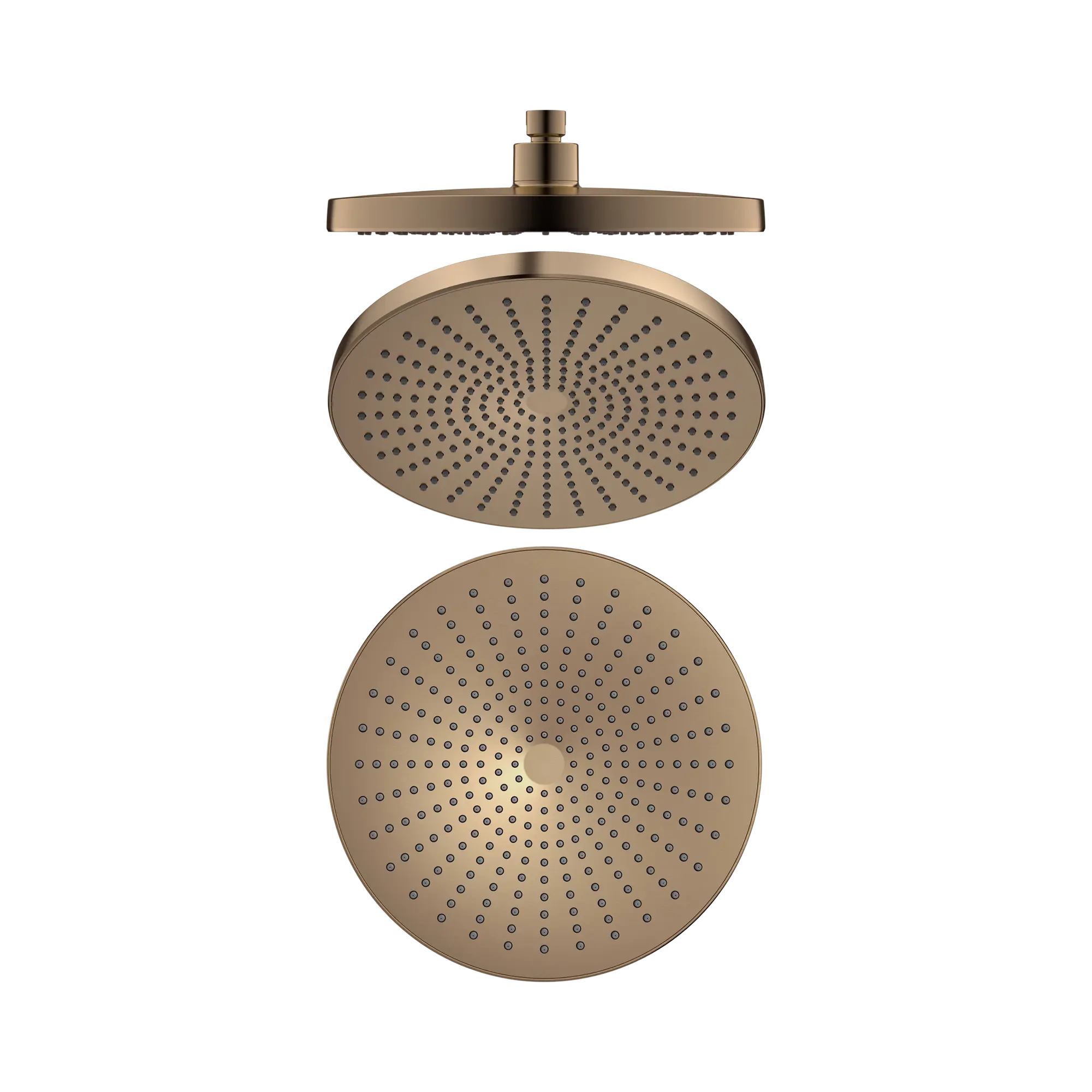 NR508079 BZ Opal 250mm Shower Head Brushed Bronze image 1