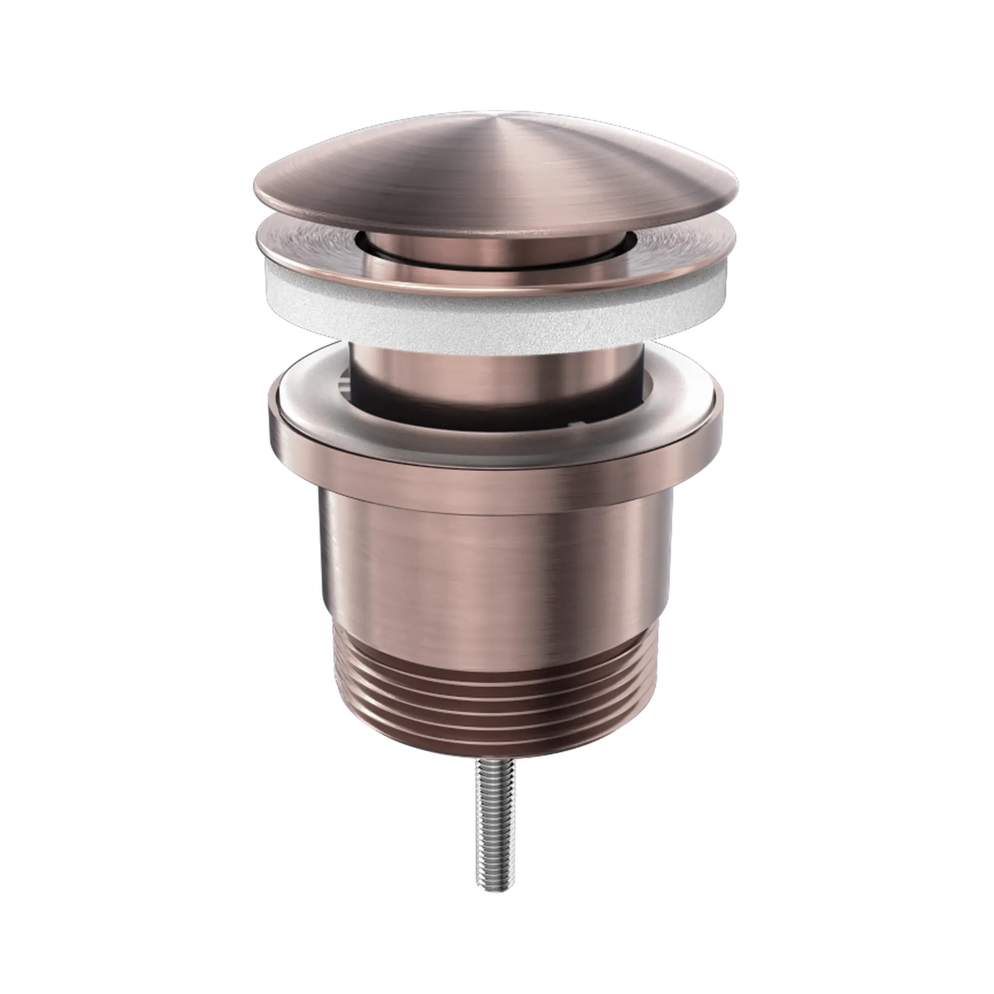 NRA706 BZ Universal Pop Up Waste Brushed Bronze image 3