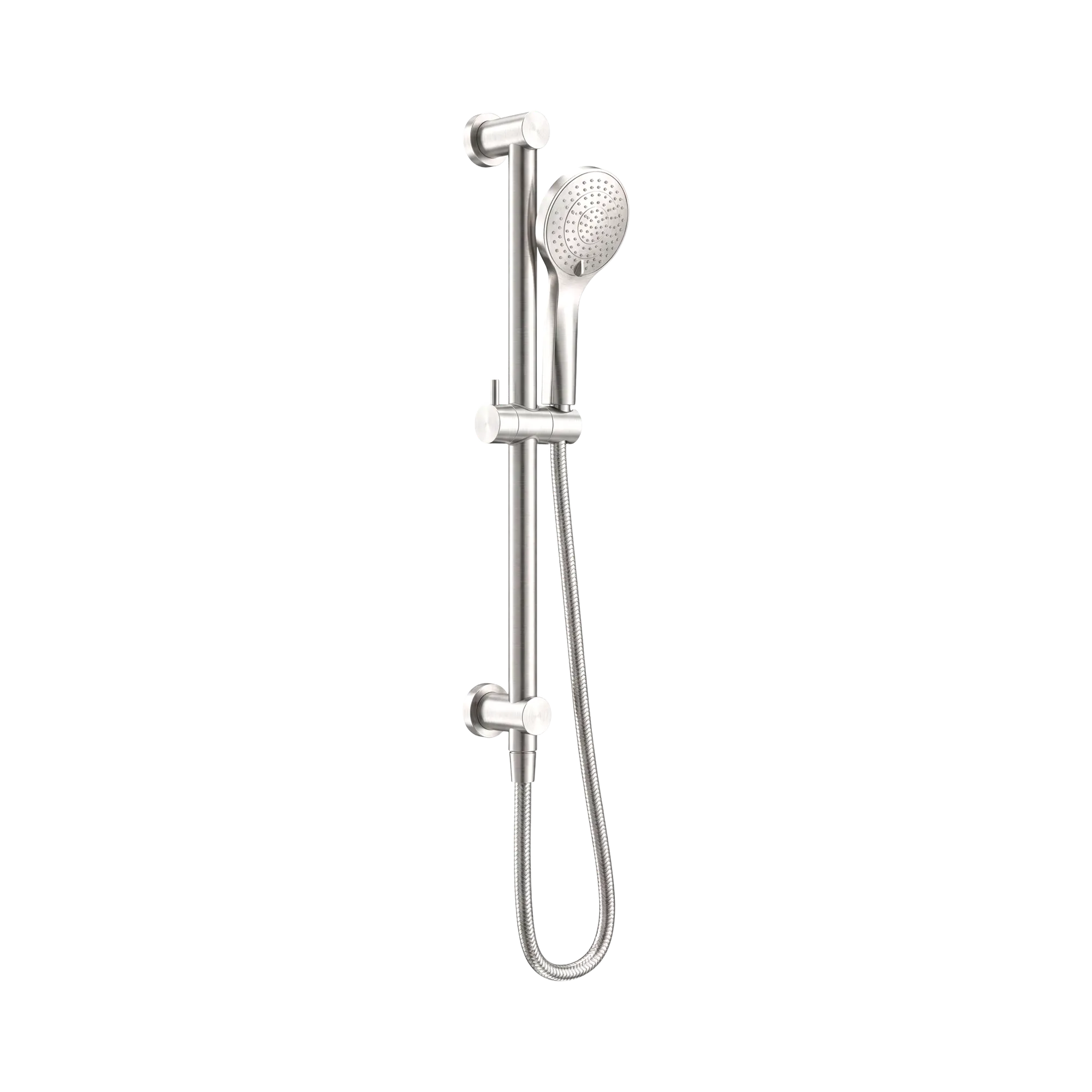 NR221905a BN Mecca Shower Rail With Air Shower Brushed Nickel image 1