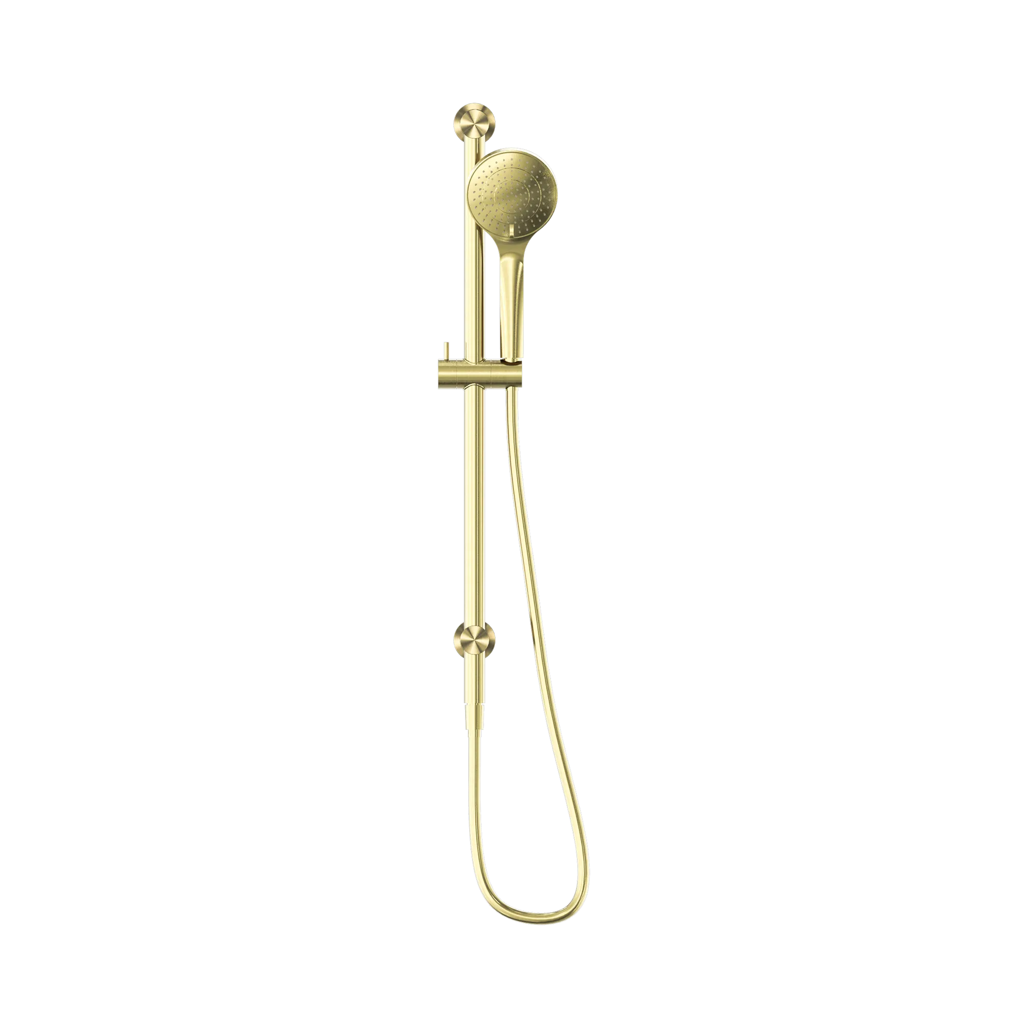 NR221905a BG Mecca Shower Rail With Air Shower Brushed Gold image 2