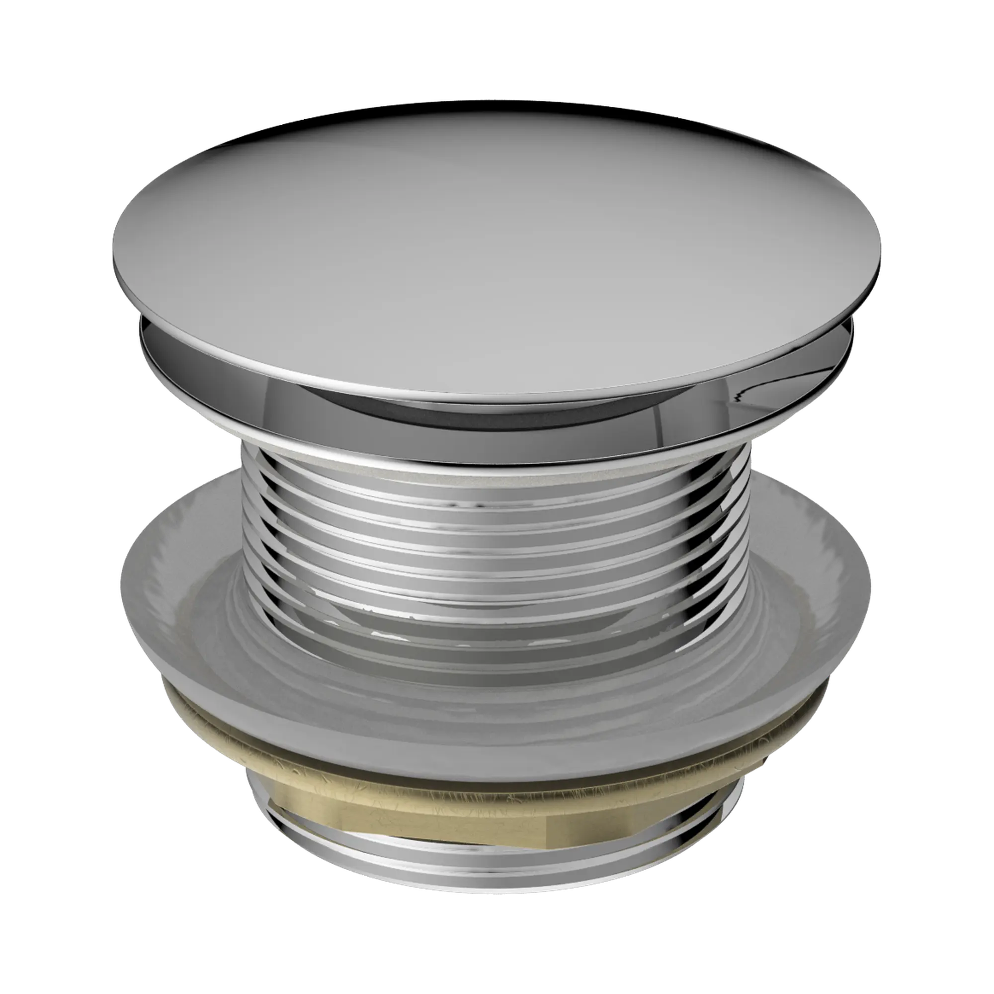 NRA707 CH 40mm Bath Pop Up Plug With Removable Waste No Overflow Chrome image 1