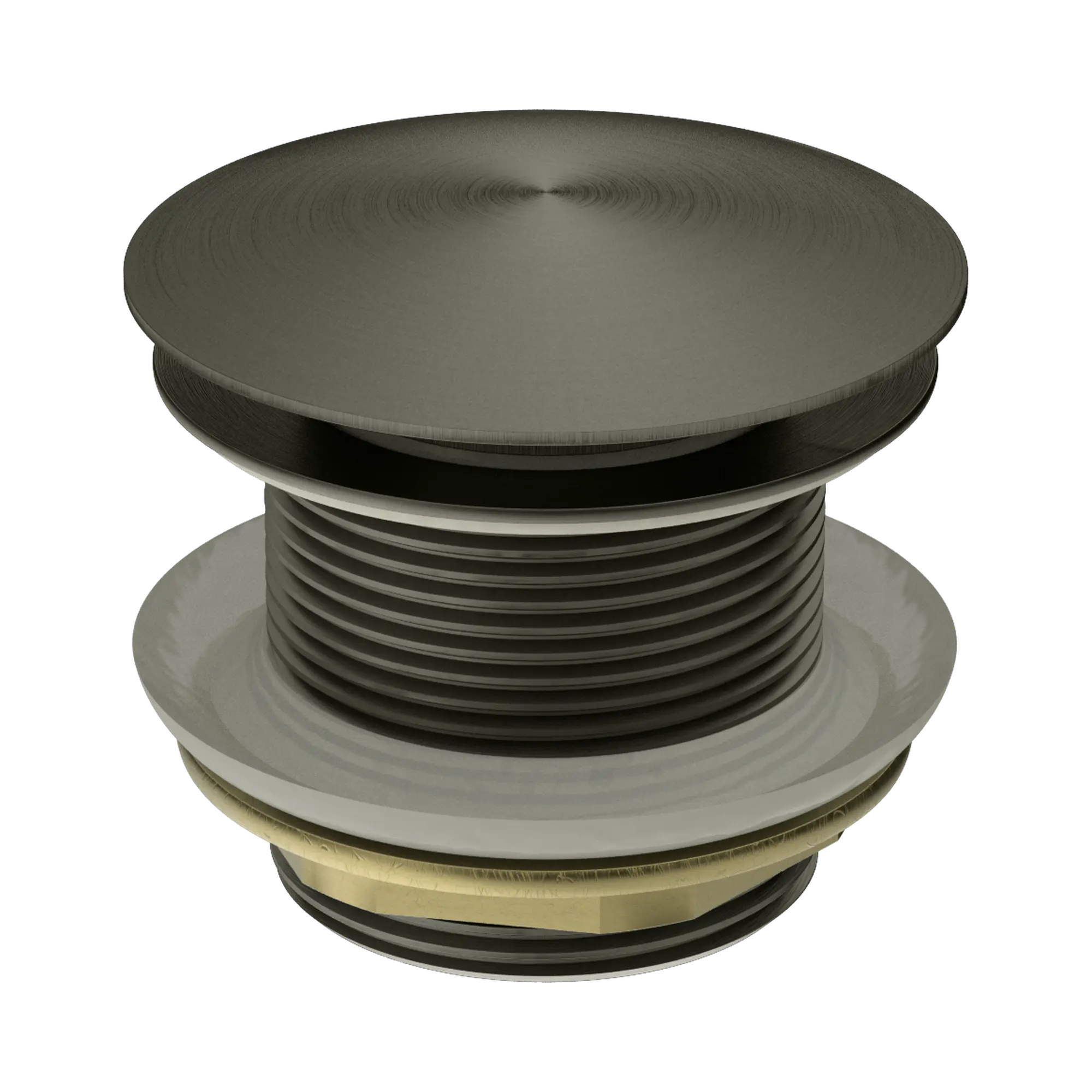 NRA707 GR 40mm Bath Pop Up Plug With Removable Waste No Overflow Graphite image 1