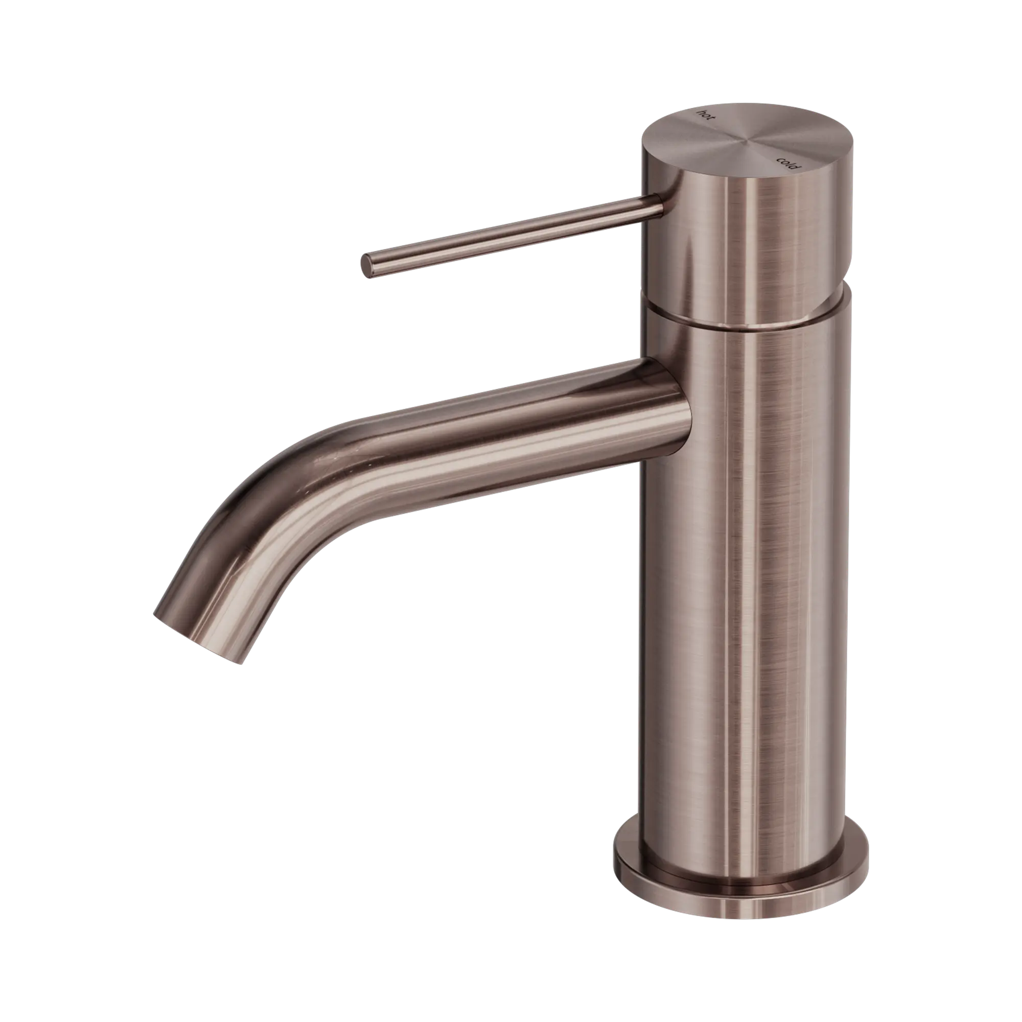 NR221901 BZ Mecca Basin Mixer Brushed Bronze image 1