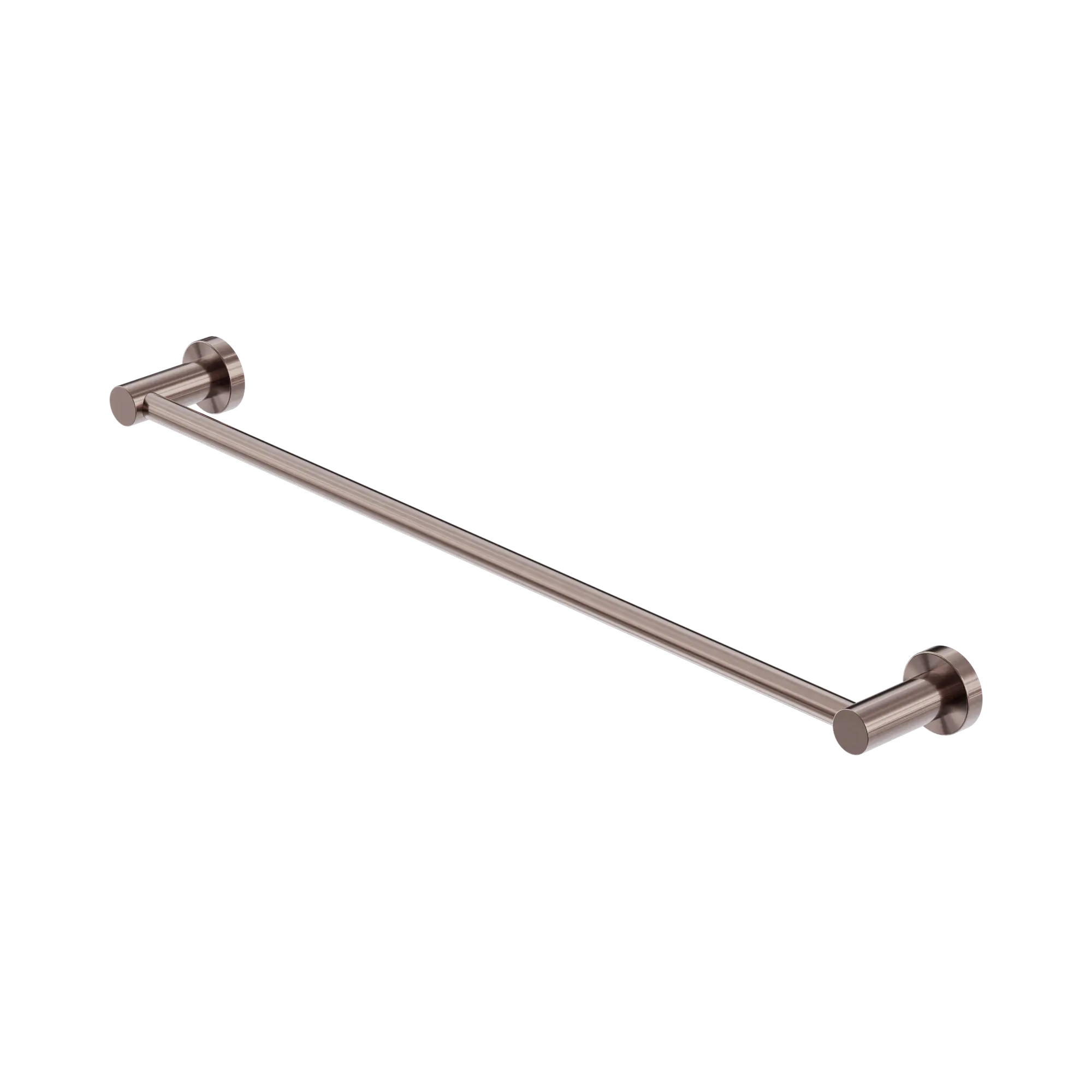 NR1924 BZ Mecca Single Towel Rail 600mm Brushed Bronze image 1