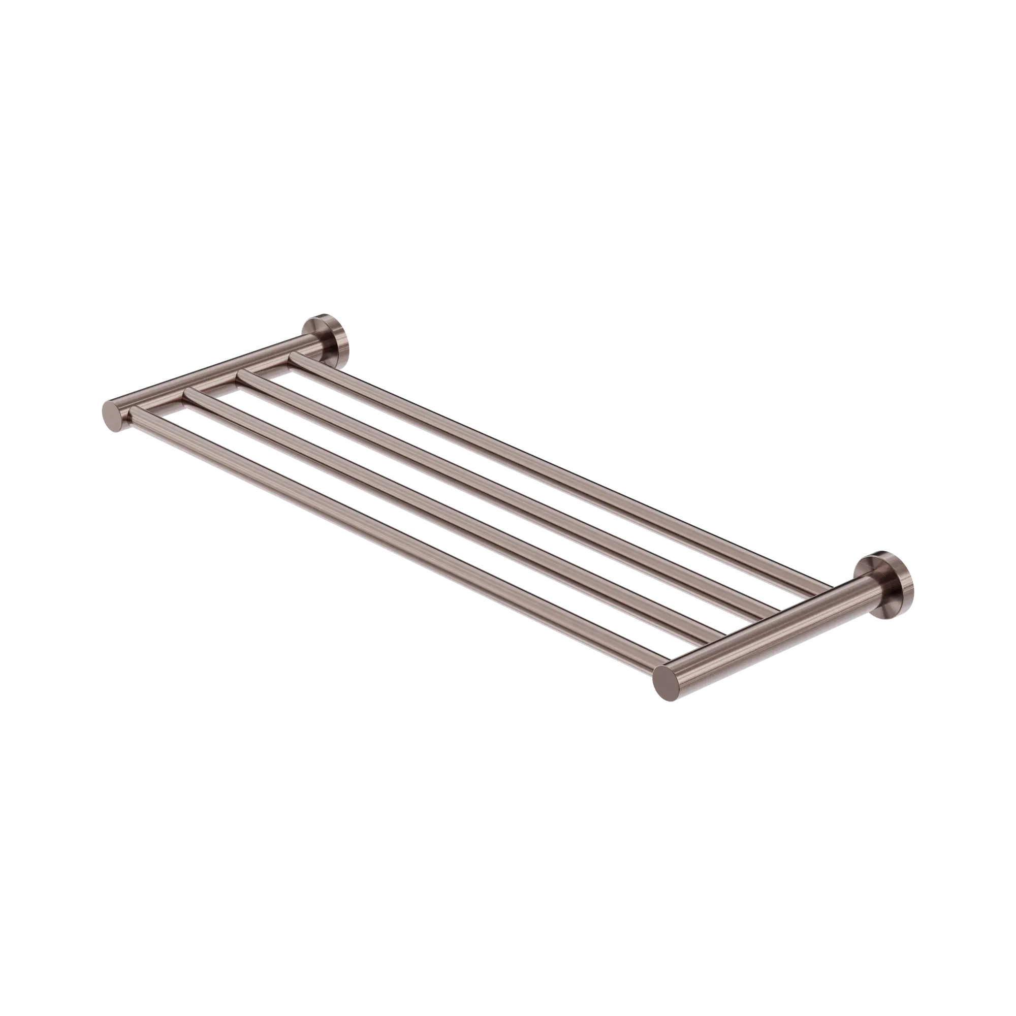 NR1989 BZ Mecca Towel Rack Brushed Bronze image 1