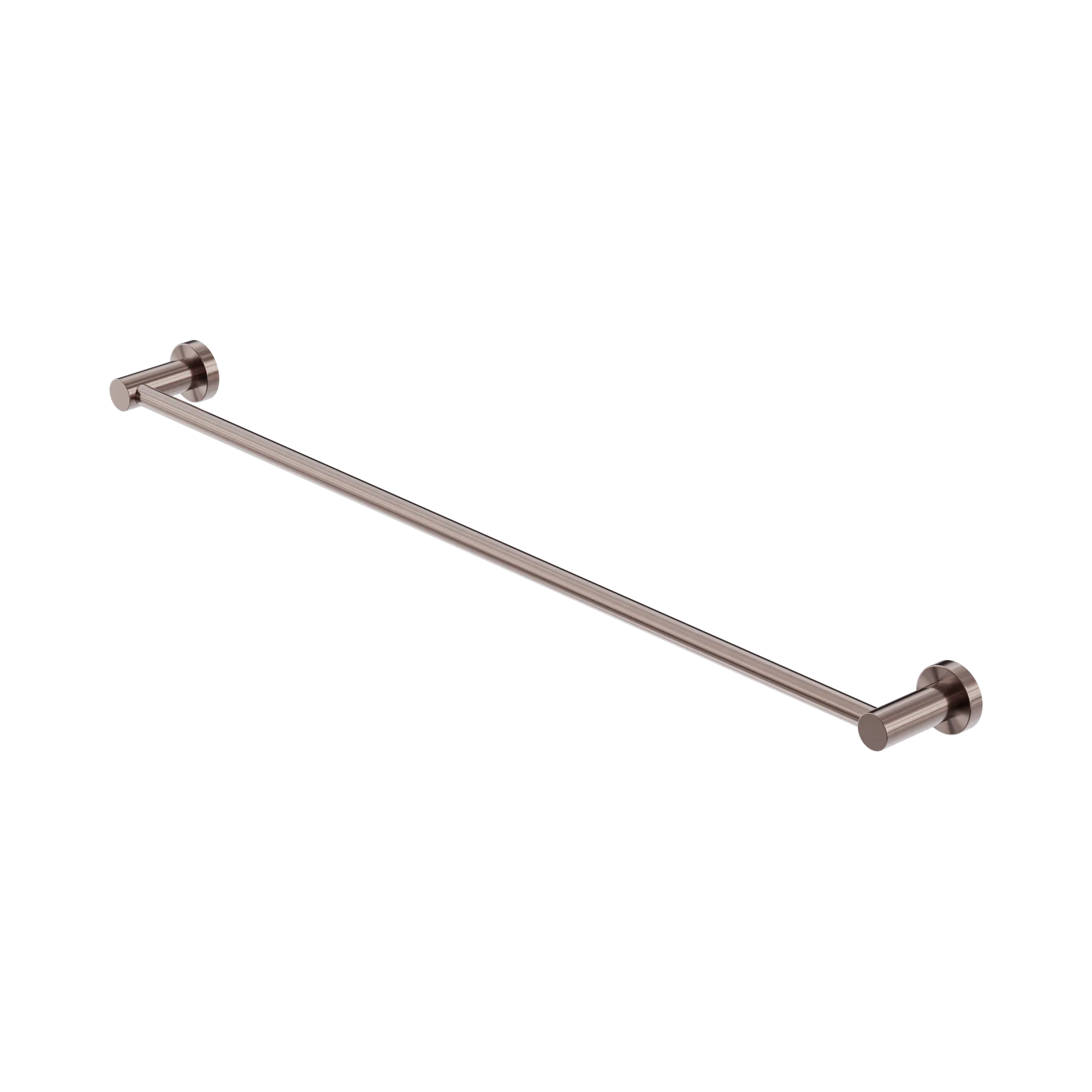 NR1930 BZ Mecca Single Towel Rail 800mm Brushed Bronze image 1